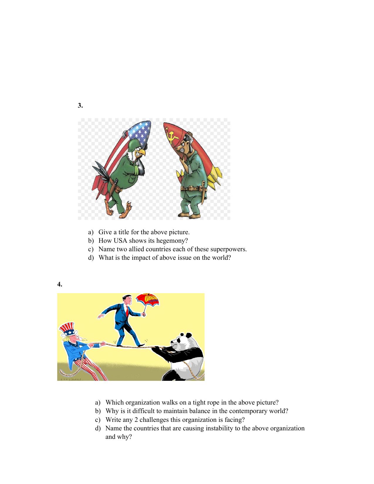CBSE Class XII Political Science Question Bank - Page 2