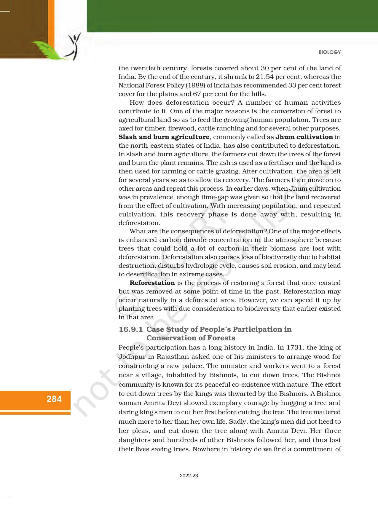 NCERT Book for Class 12 Biology Chapter 16 Environmental Issues - Page 15