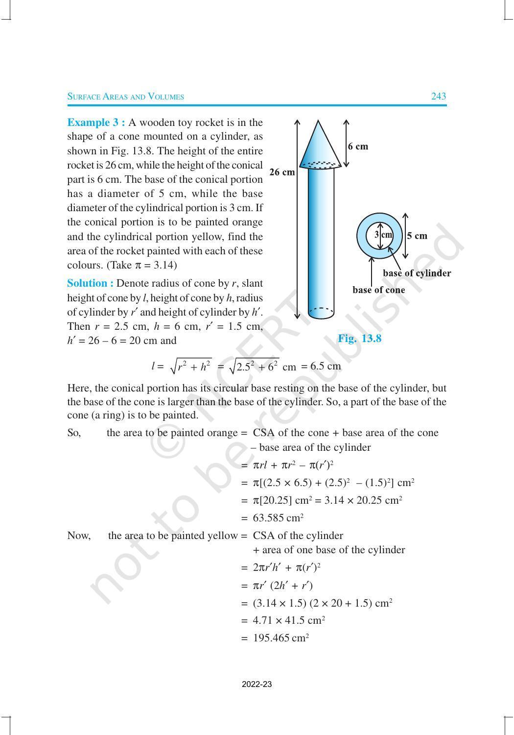 NCERT Book for Class 10 Maths Chapter 13 Surface Areas and Volumes - Page 5