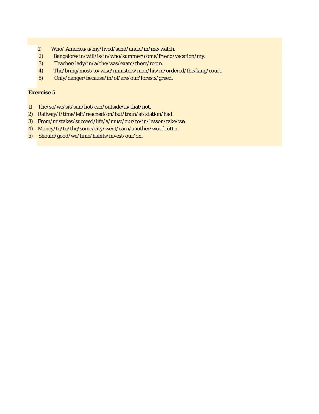 CBSE Class 8 English Worksheet Omission of prepositions Assignment - Page 6