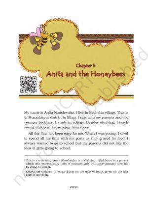 NCERT Book for Class 4 EVS Chapter 5 Anita and the Honeybees