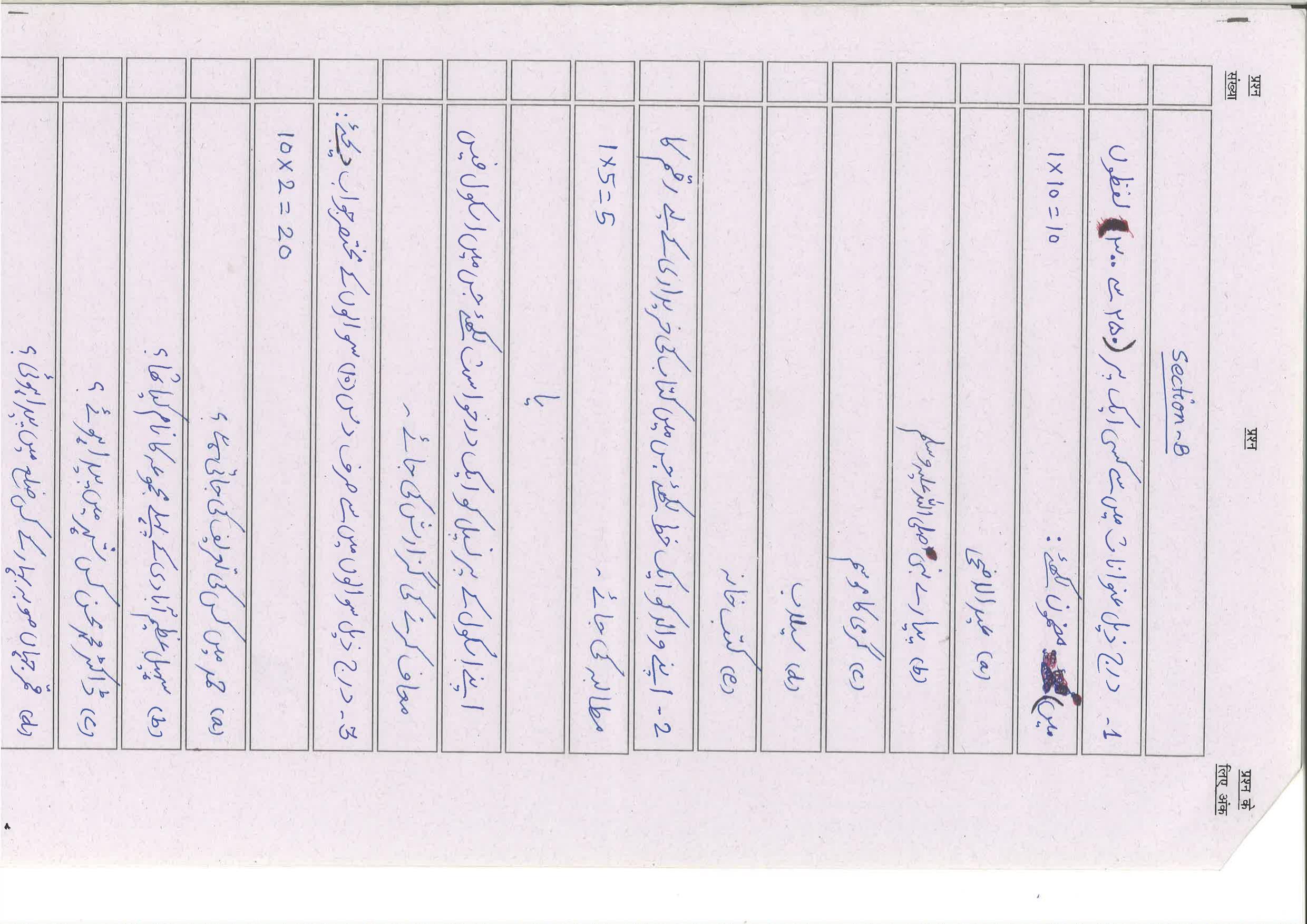 Bihar Board (BSEB) Class X: 103- MIL-URDU 2025 Model Question Paper - Page 15