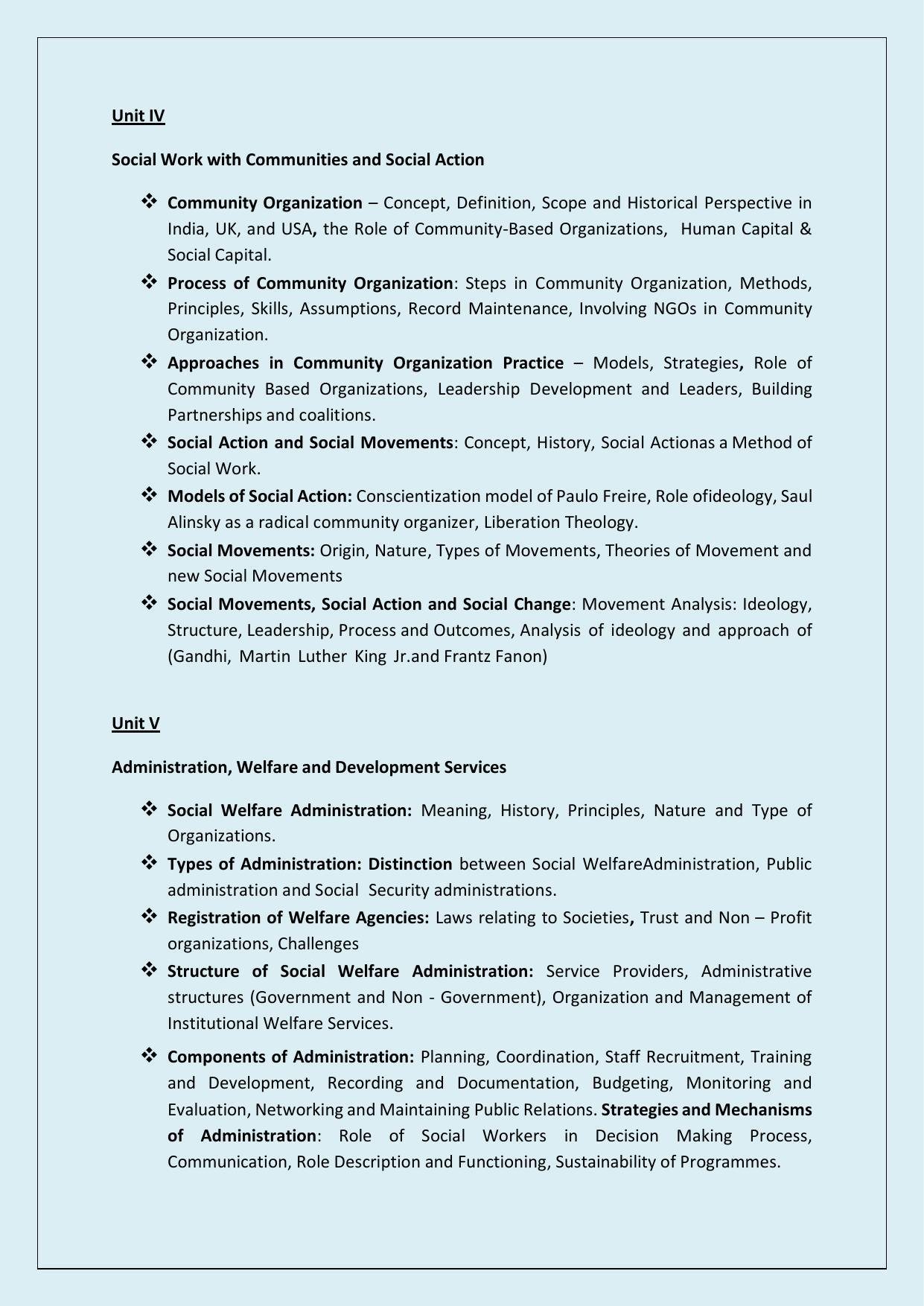 NTA PhD Entrance Exam Social Work Syllabus - Page 3