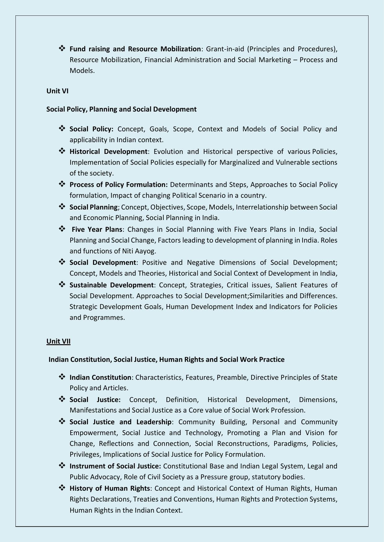 NTA PhD Entrance Exam Social Work Syllabus - Page 4
