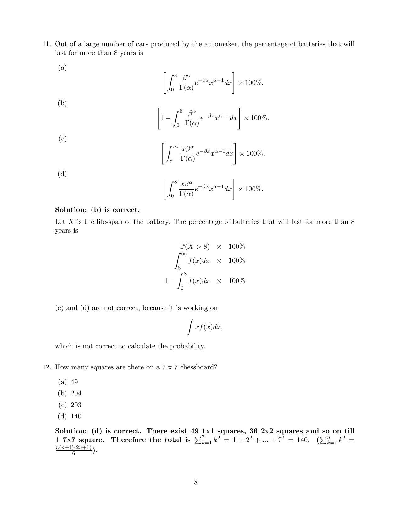 CMI Entrance Exam 2020 Solutions MSc Data Science - Page 8