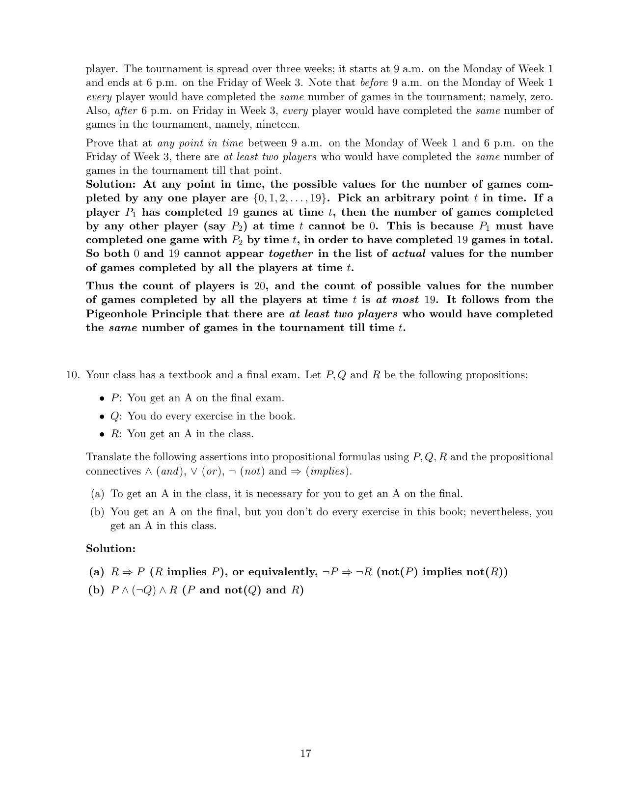 CMI Entrance Exam 2020 Solutions MSc Data Science - Page 17