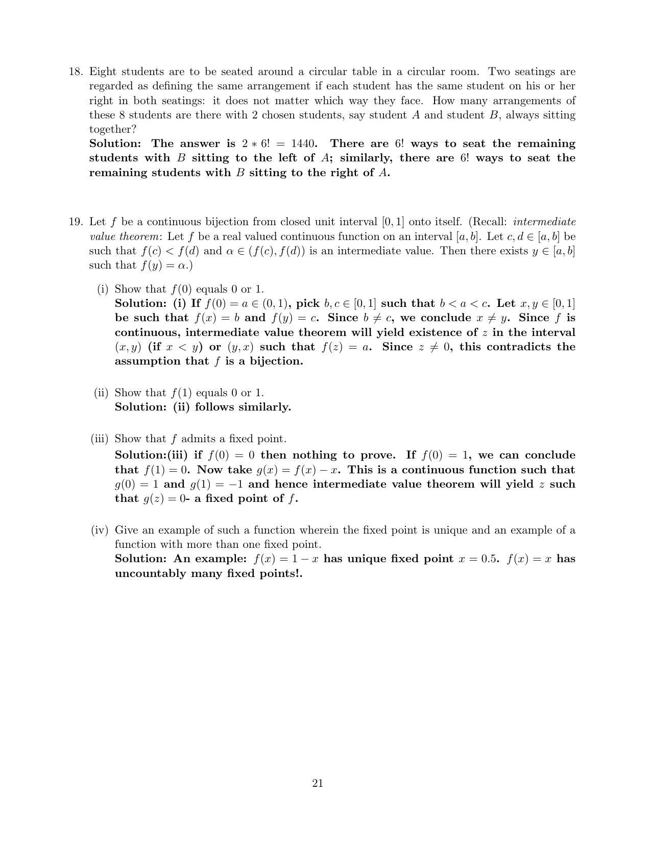 CMI Entrance Exam 2020 Solutions MSc Data Science - Page 21