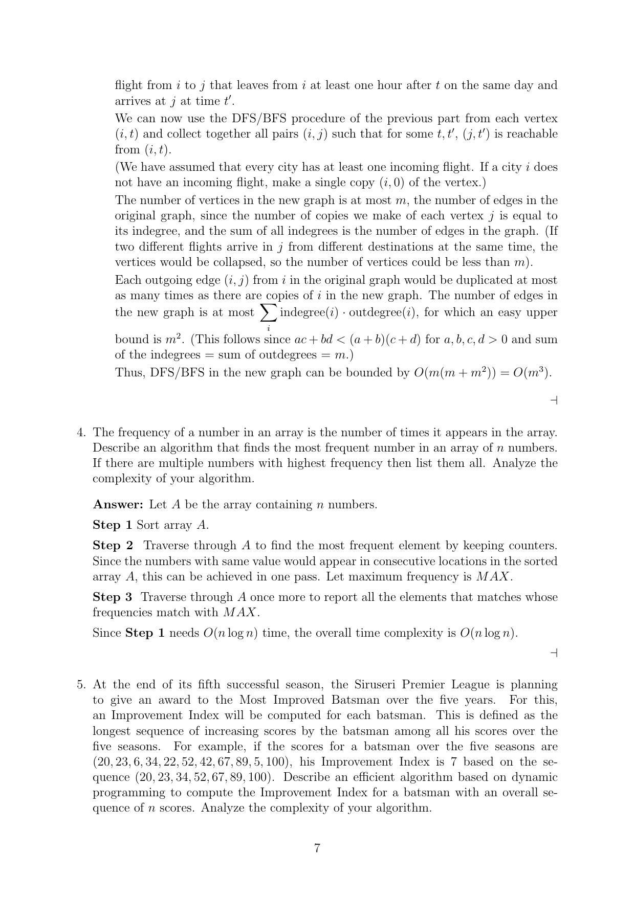 CMI Entrance Exam 2014 Solutions MSc/PhD Computer Science - Page 7