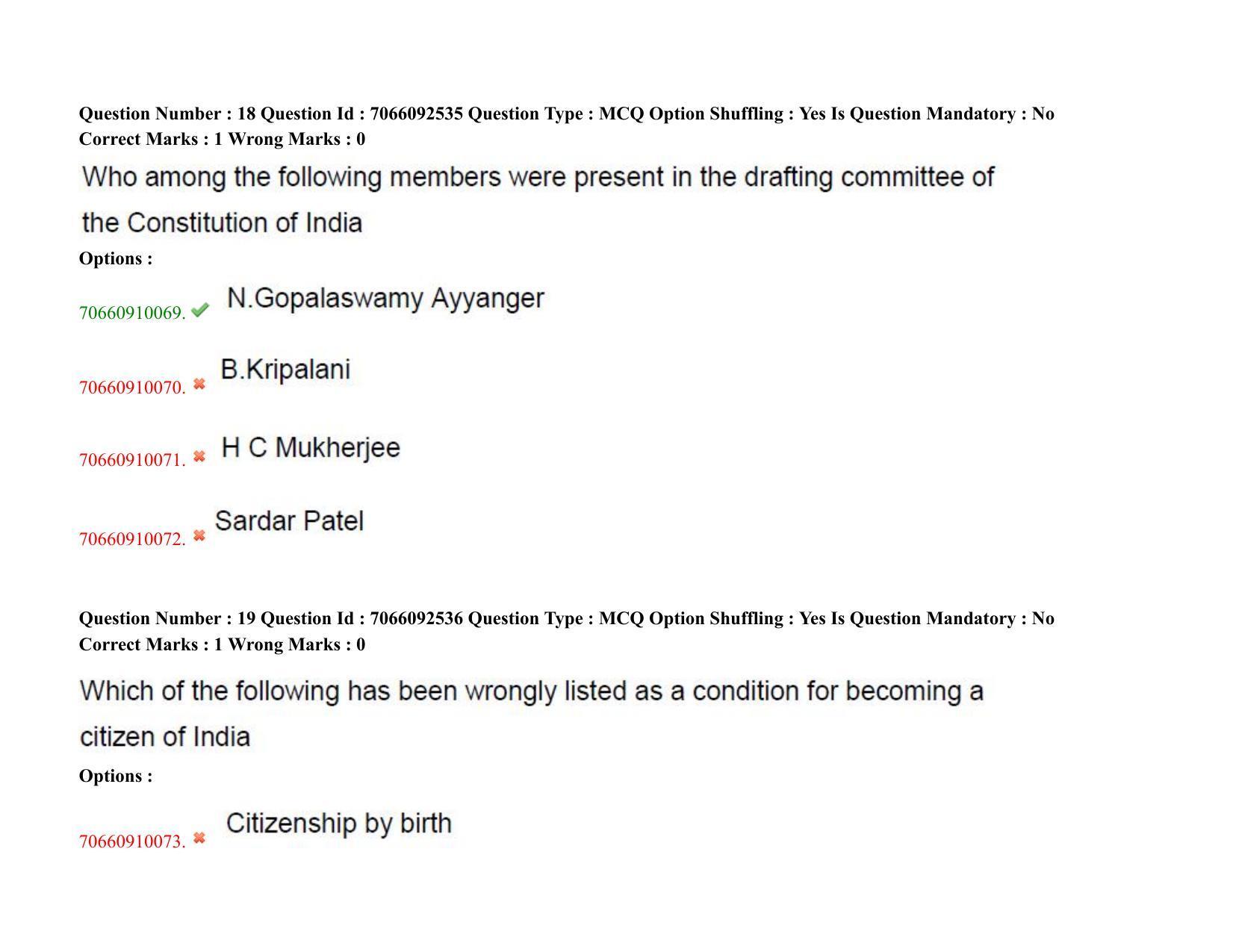 TS CPGET 2020 M.Lib.I.Sc. (2 years) & (B.Lib.I.Sc) 1 year (Shift 2) Question Paper with Answer Key - Page 12