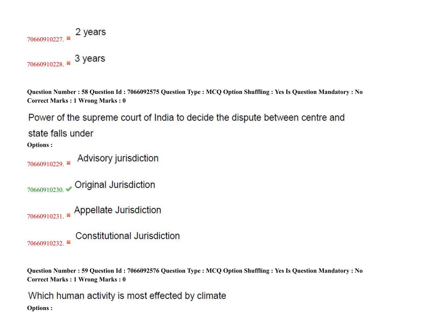 TS CPGET 2020 M.Lib.I.Sc. (2 years) & (B.Lib.I.Sc) 1 year (Shift 2) Question Paper with Answer Key - Page 34