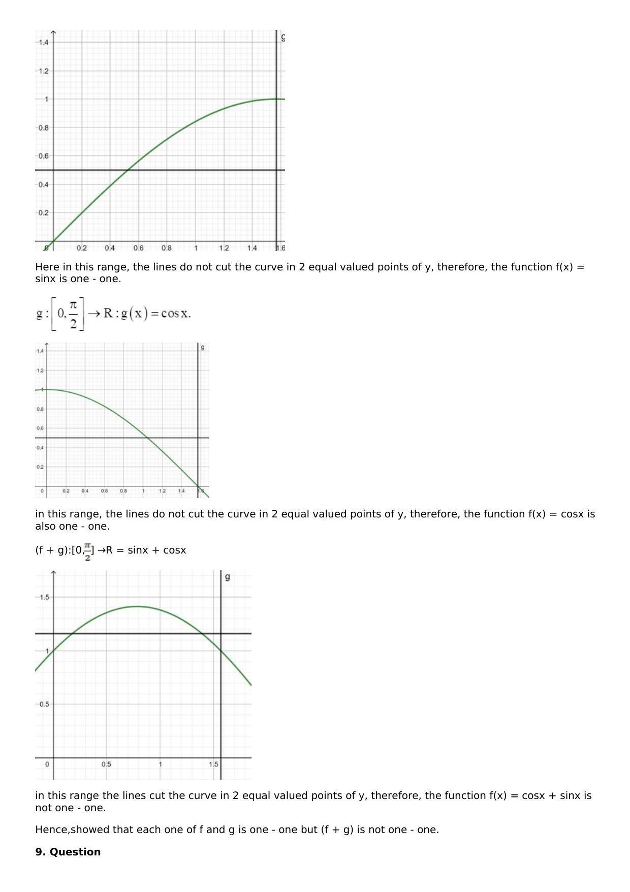 Chapter 2: Functions Solutions: RS Aggarwal Class 12 Solutions  - Page 7