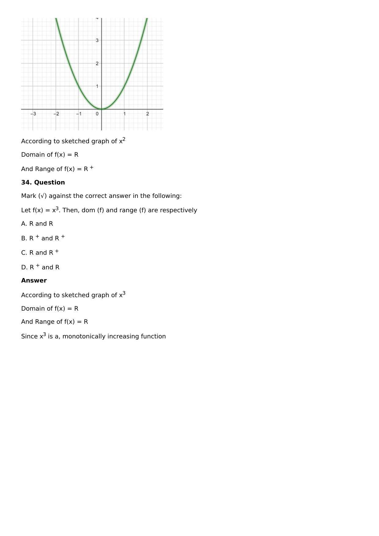 Chapter 2: Functions Solutions: RS Aggarwal Class 12 Solutions  - Page 57