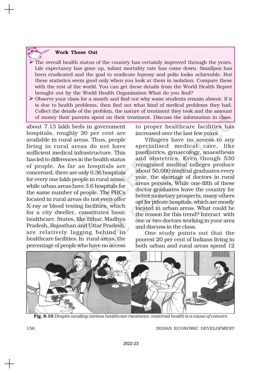 NCERT Book for Class 11 Economics (Indian Economics) Chapter 8 Infrastructure - Page 18