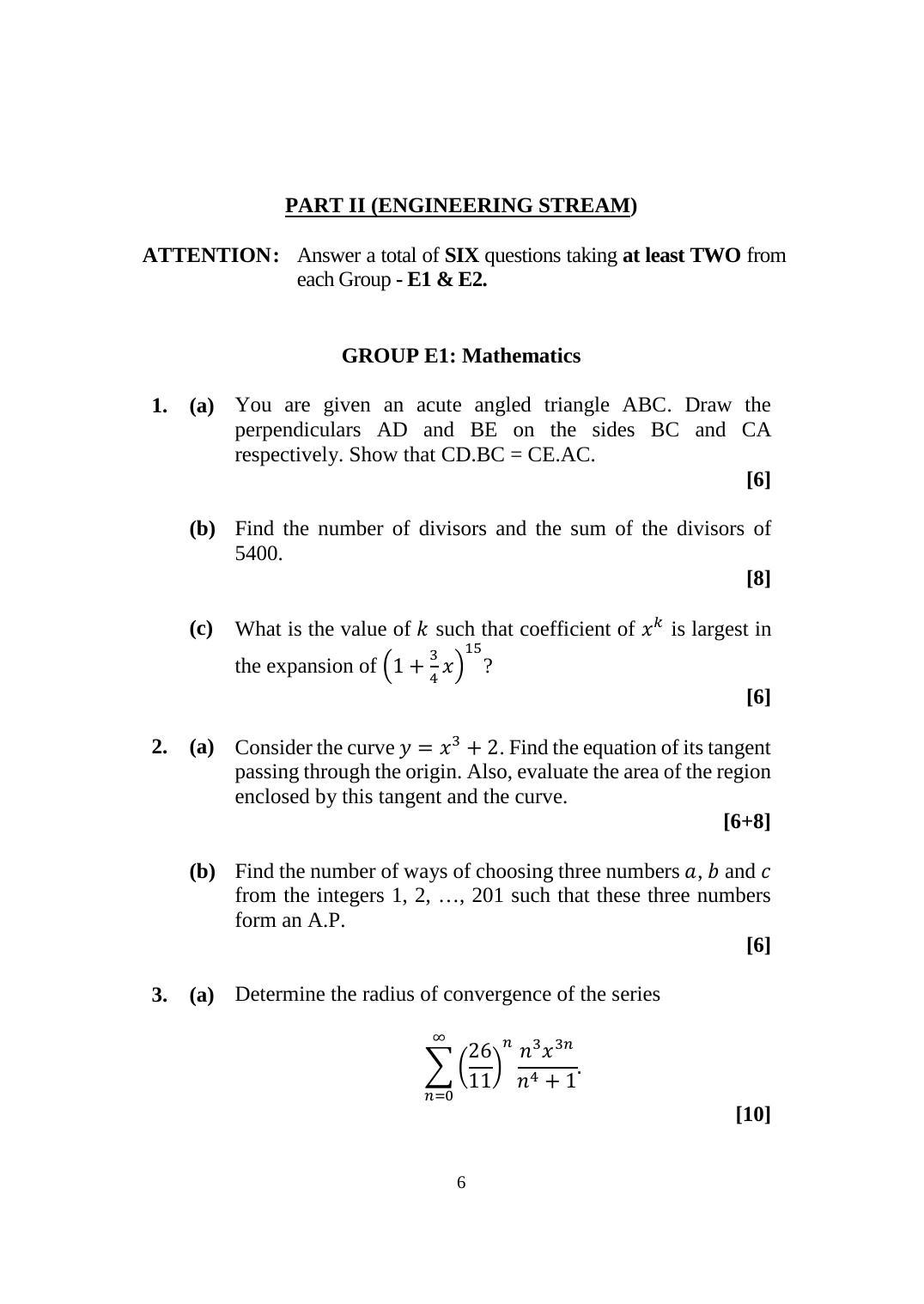 ISI Admission Test M.Tech (QROR) PQB 2019 Sample Paper - Page 7