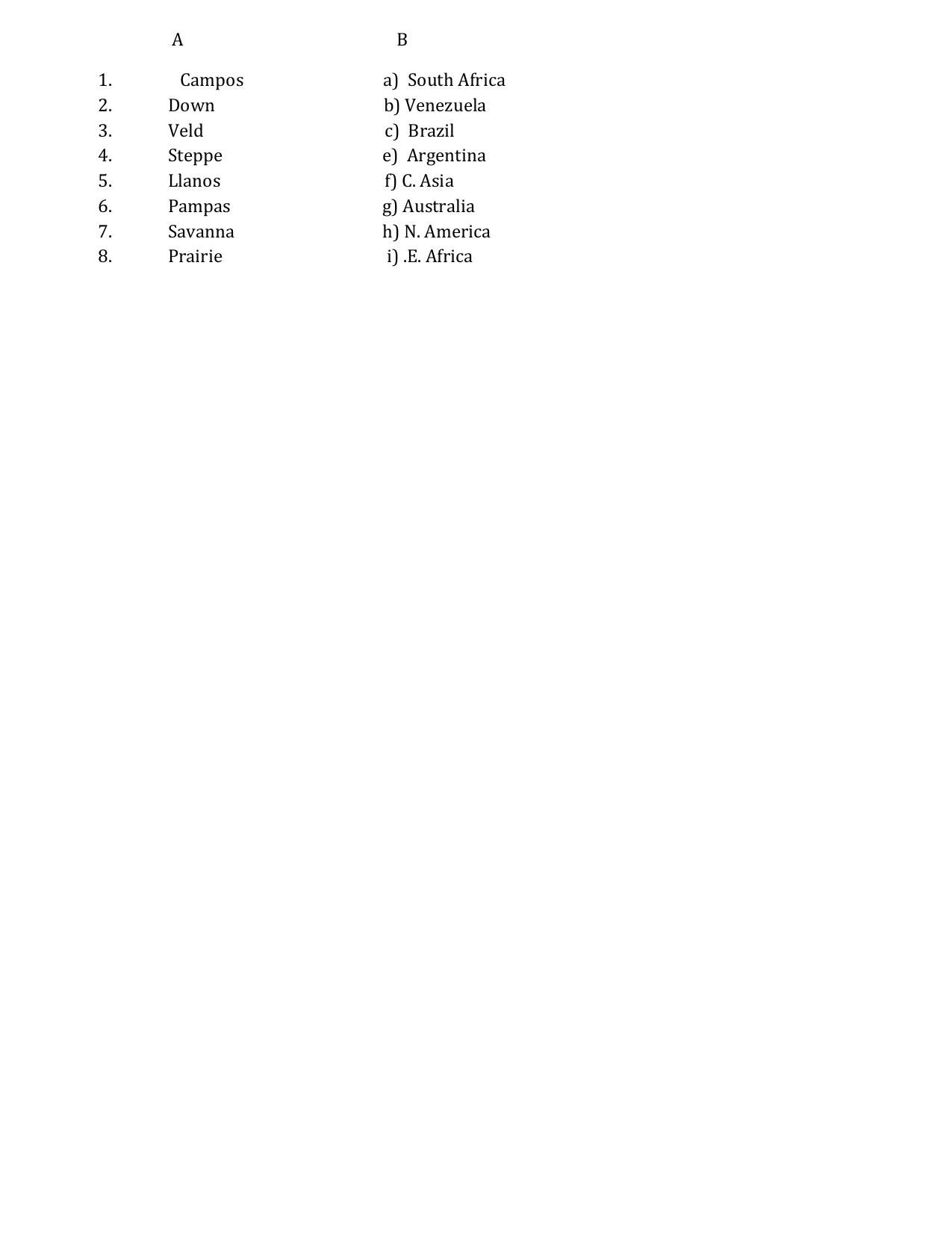 CBSE Worksheets for Class 7 Geography Assignment 17 - Page 8
