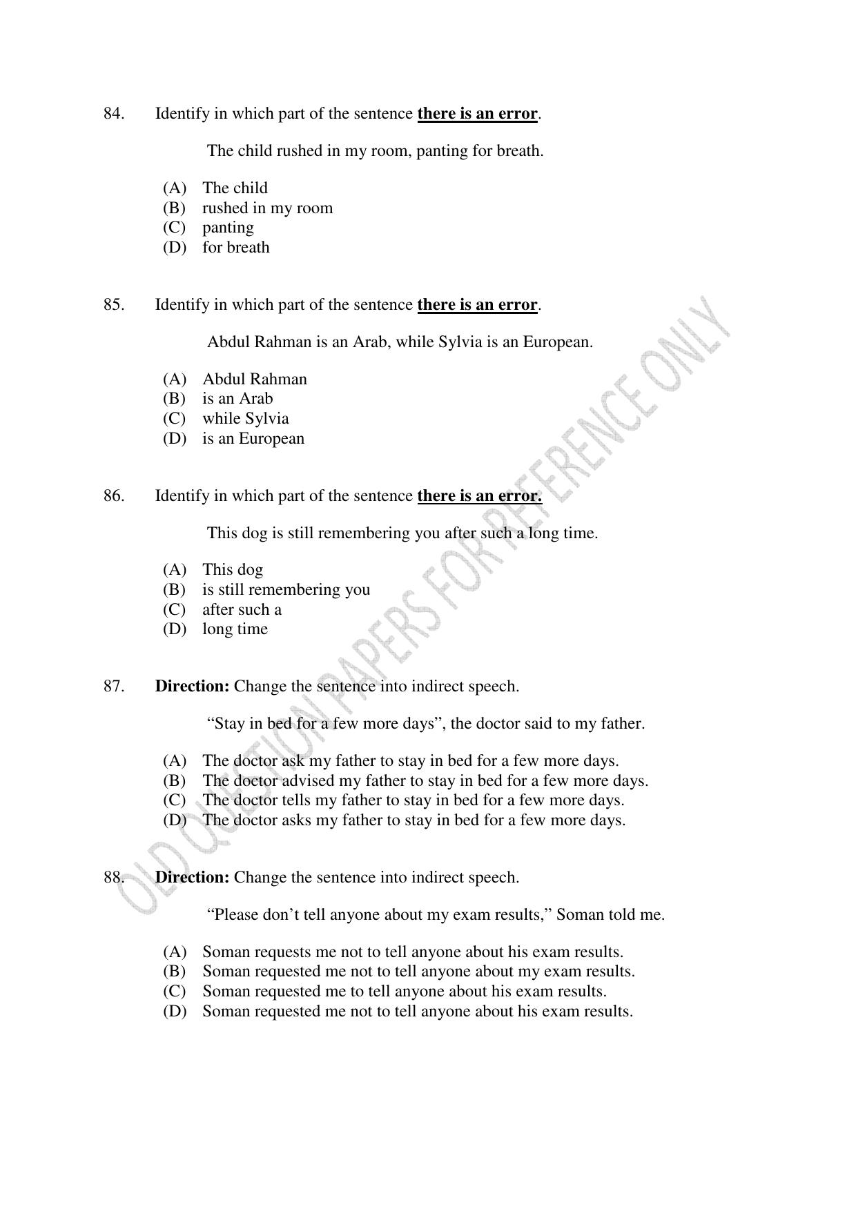 CUSAT CAT 2022 Test for B Voc programme First Shift Question Paper - Page 19