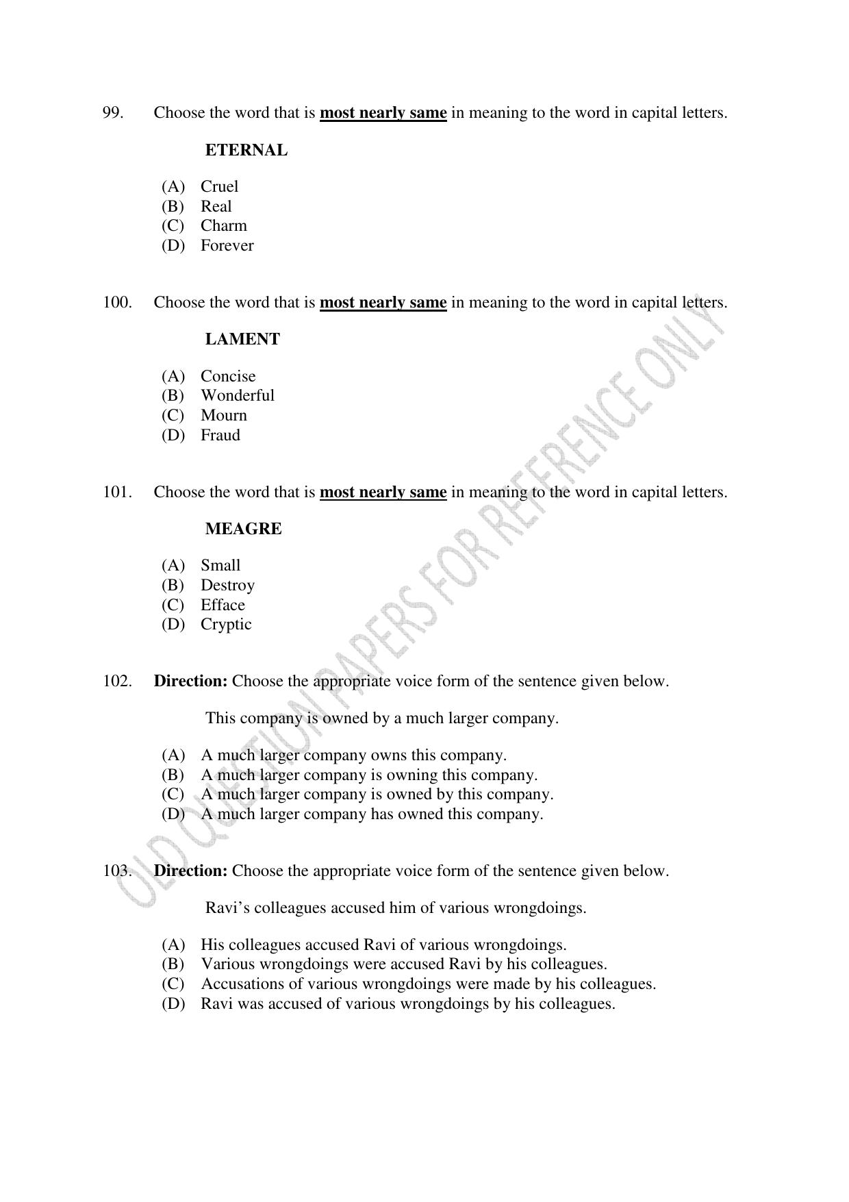 CUSAT CAT 2022 Test for B Voc programme First Shift Question Paper - Page 22