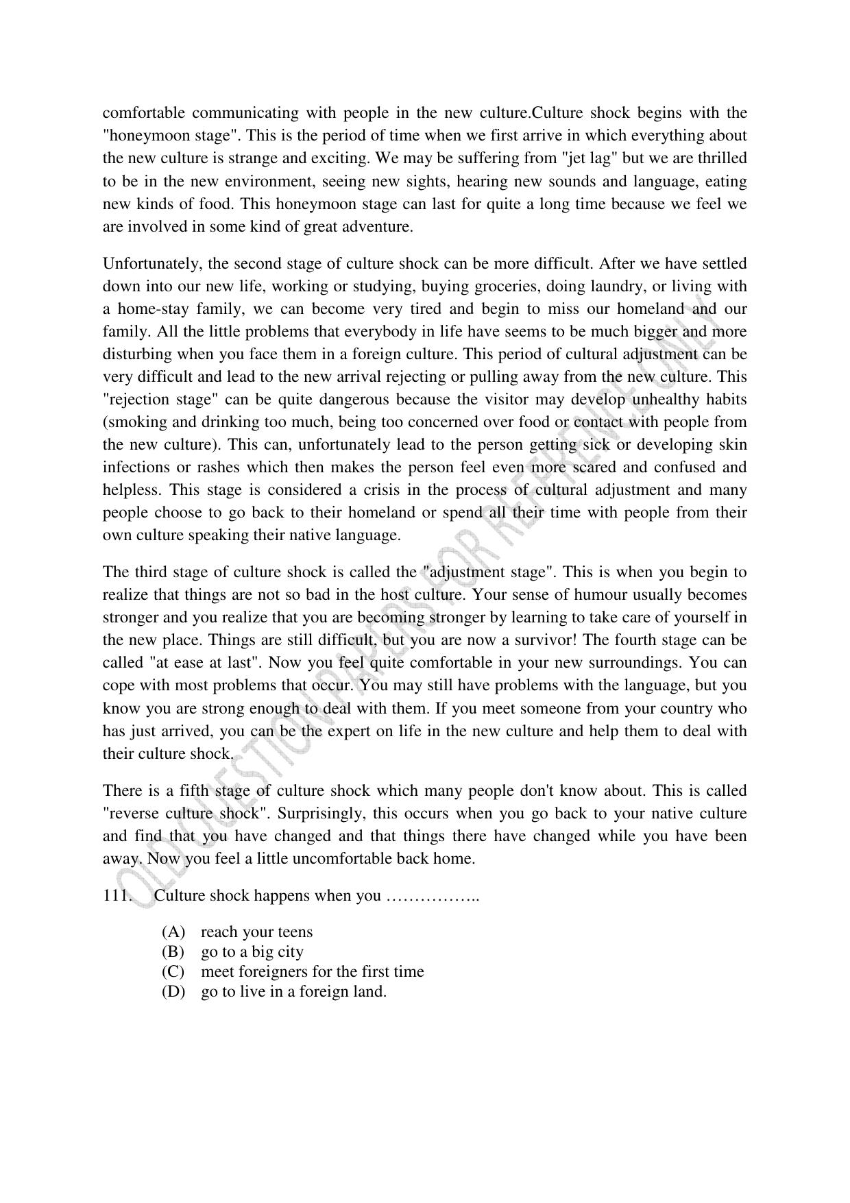 CUSAT CAT 2022 Test for B Voc programme First Shift Question Paper - Page 25