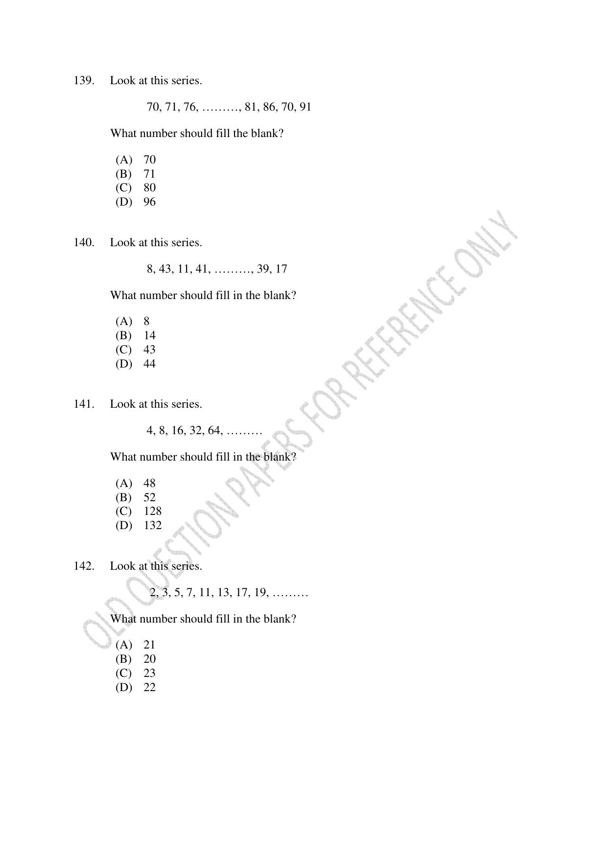 CUSAT CAT 2022 Test for B Voc programme First Shift Question Paper - Page 33