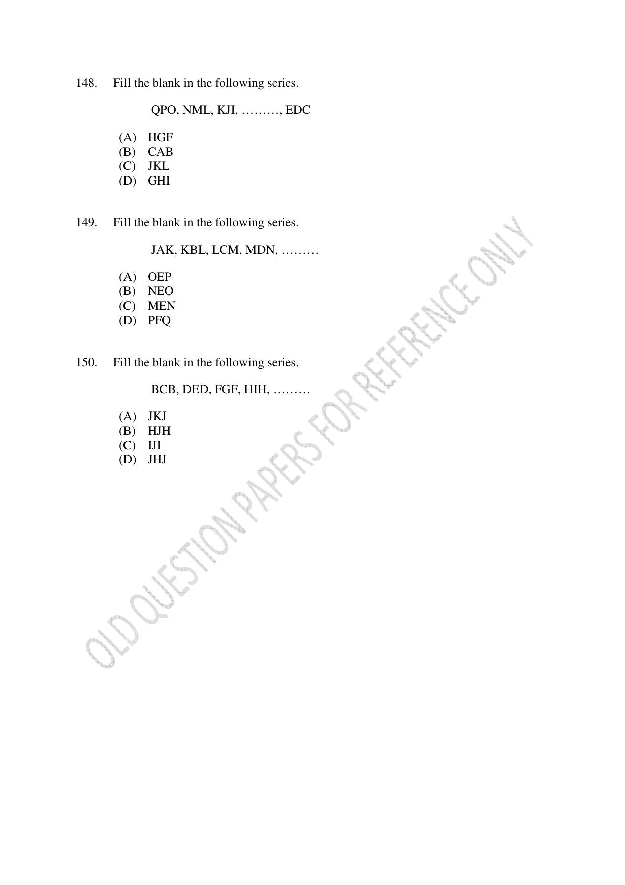 CUSAT CAT 2022 Test for B Voc programme First Shift Question Paper - Page 35