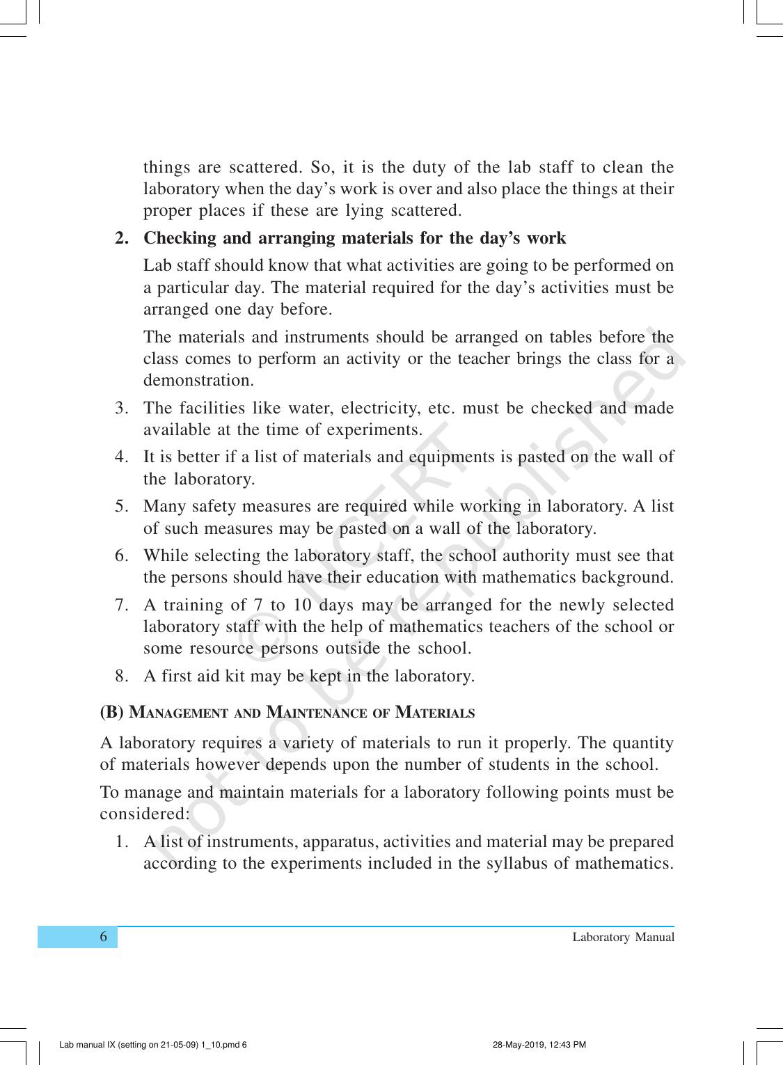 NCERT Laboratory Manuals for Class IX Mathematics - Activities for Class IX (1 to 10) - Page 6
