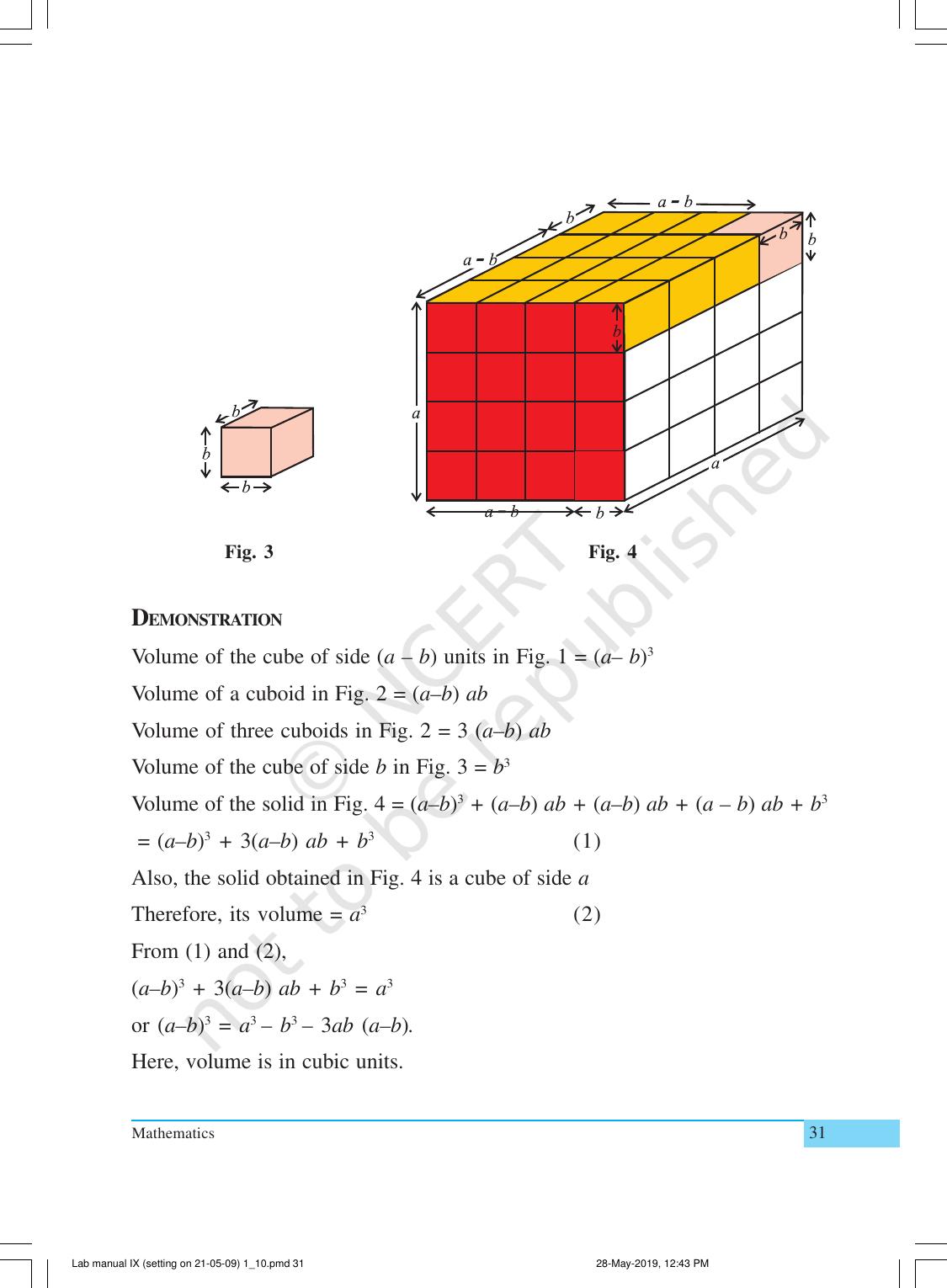 NCERT Laboratory Manuals for Class IX Mathematics - Activities for Class IX (1 to 10) - Page 31
