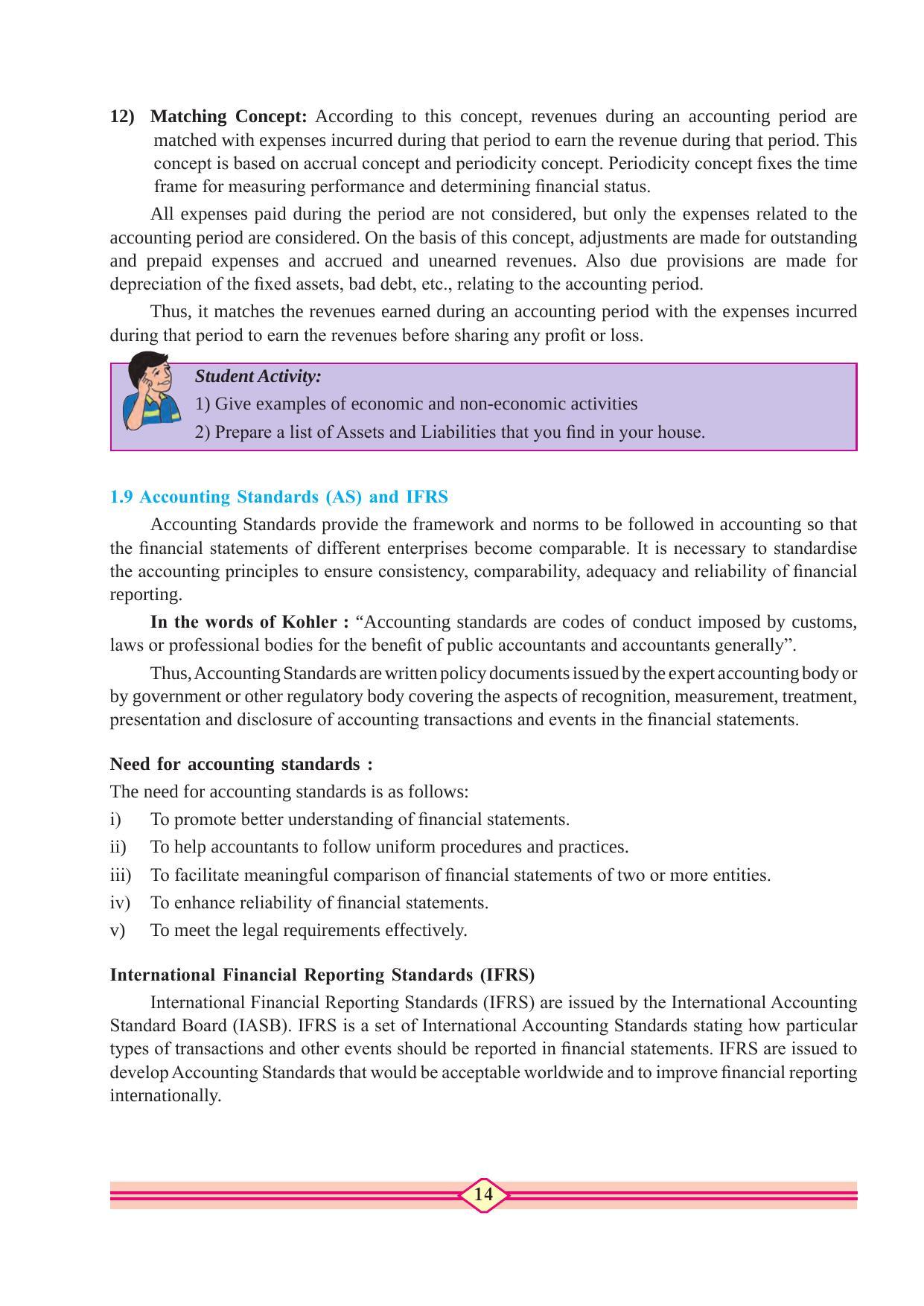 Maharashtra Board Class 11 Accountancy Textbook - Page 24