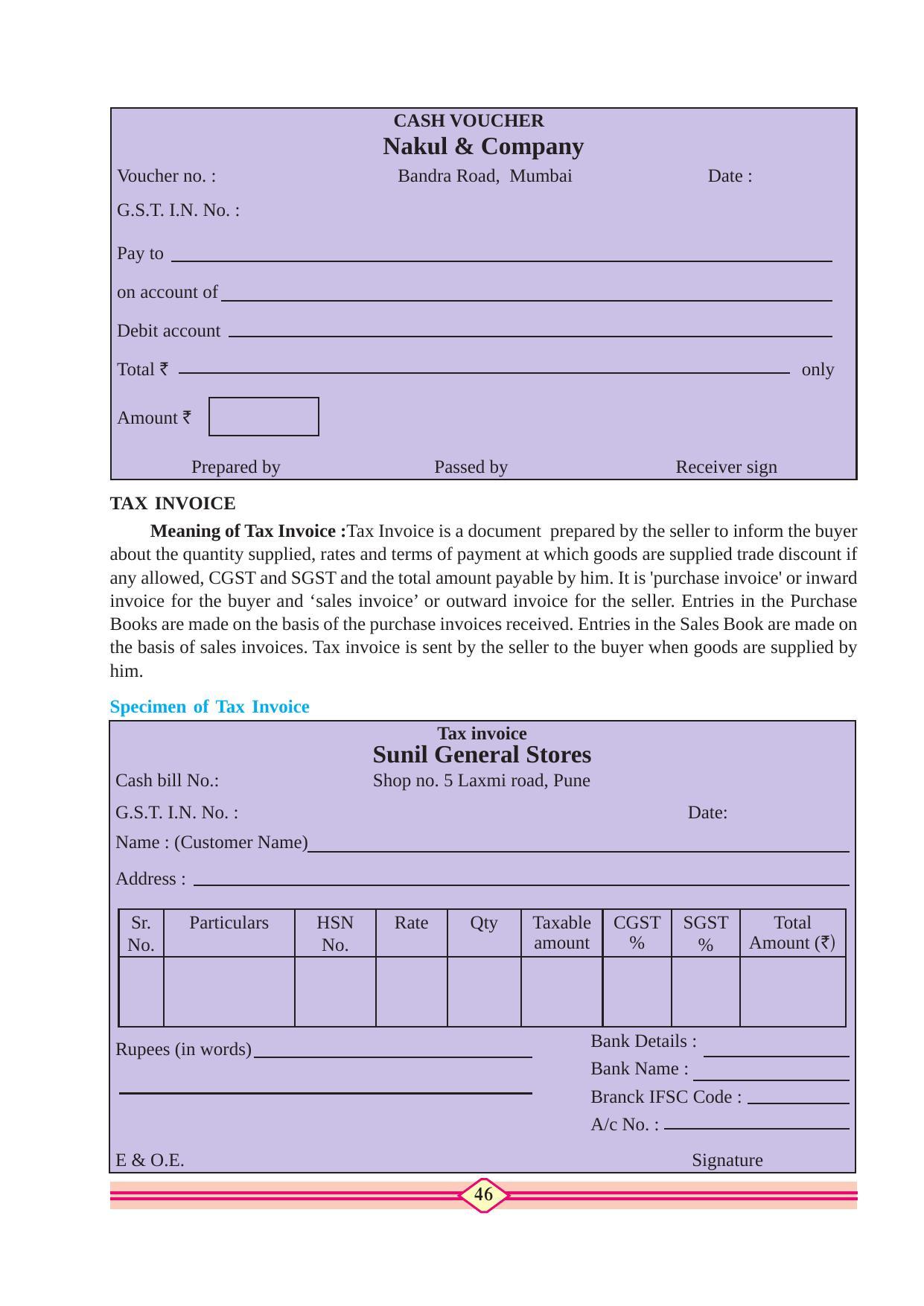 Maharashtra Board Class 11 Accountancy Textbook - Page 56