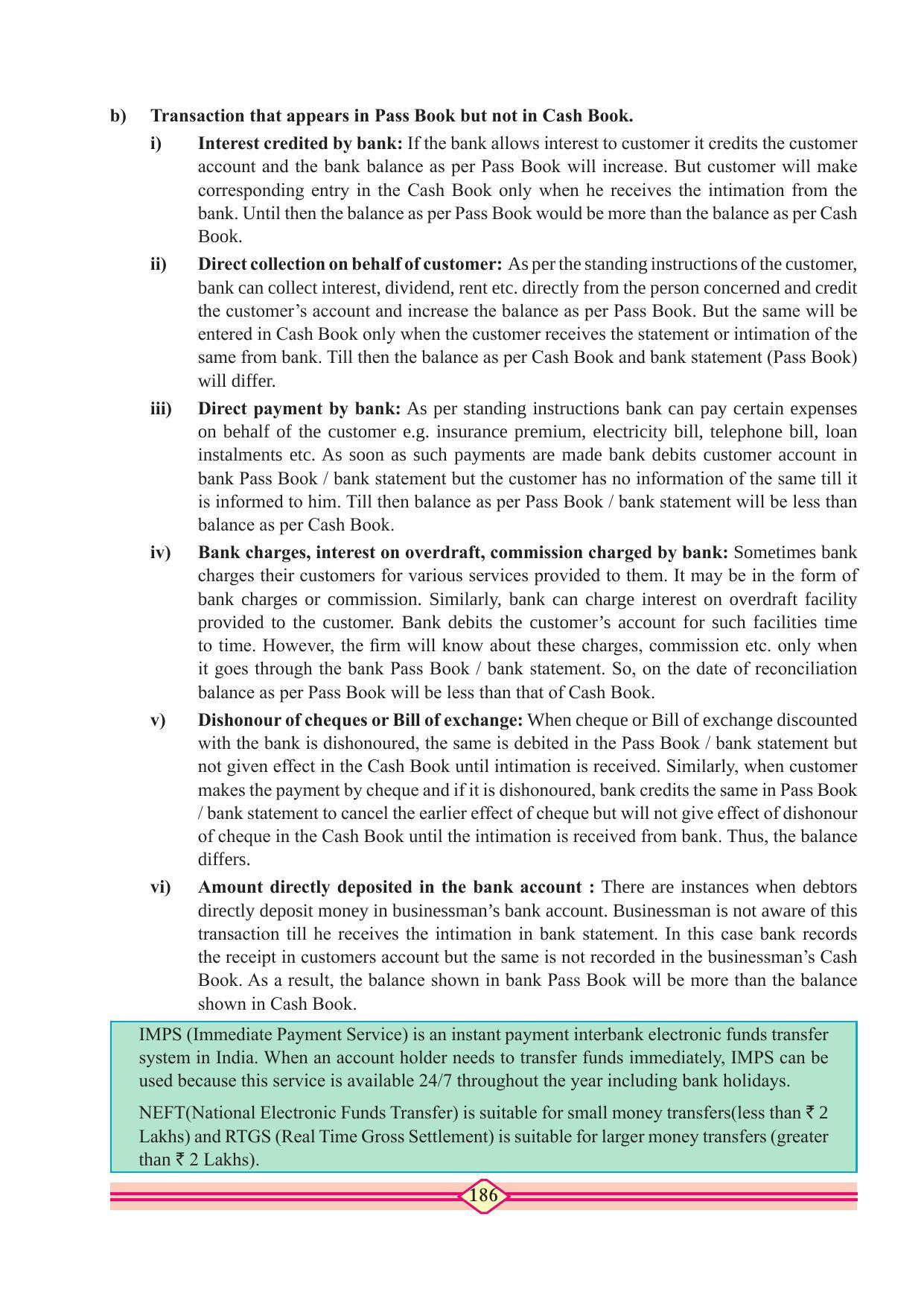 Maharashtra Board Class 11 Accountancy Textbook - Page 196