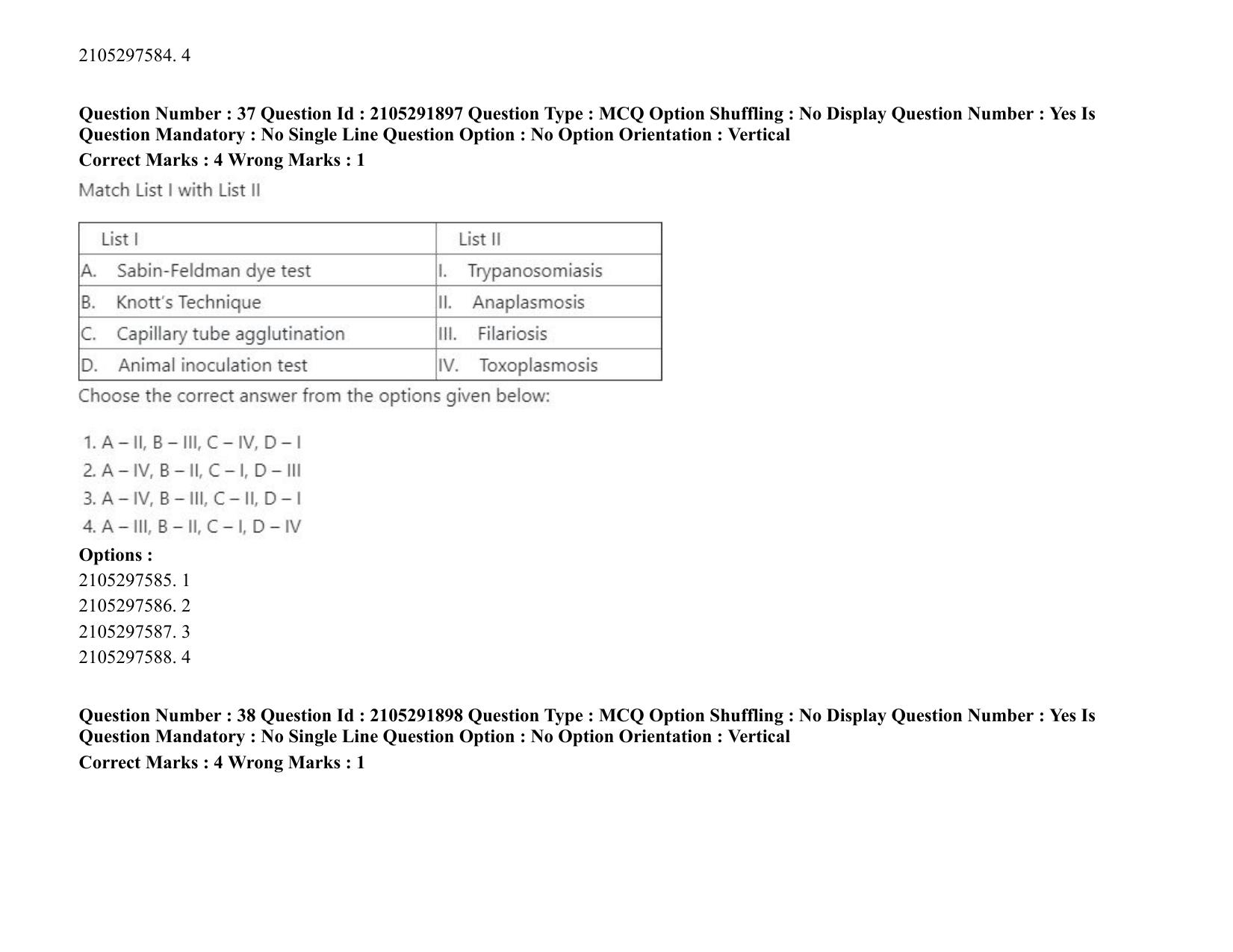 ICAR AIEEA PG 2020 VETERINARY SCIENCE Question Paper - Page 25