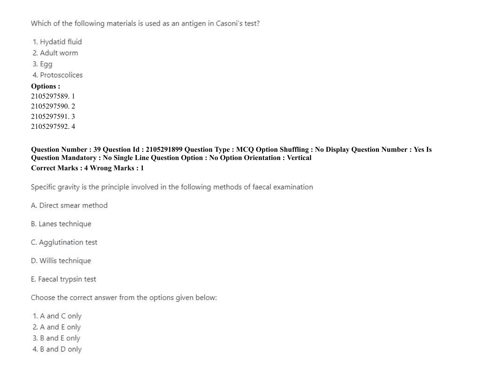 ICAR AIEEA PG 2020 VETERINARY SCIENCE Question Paper - Page 26