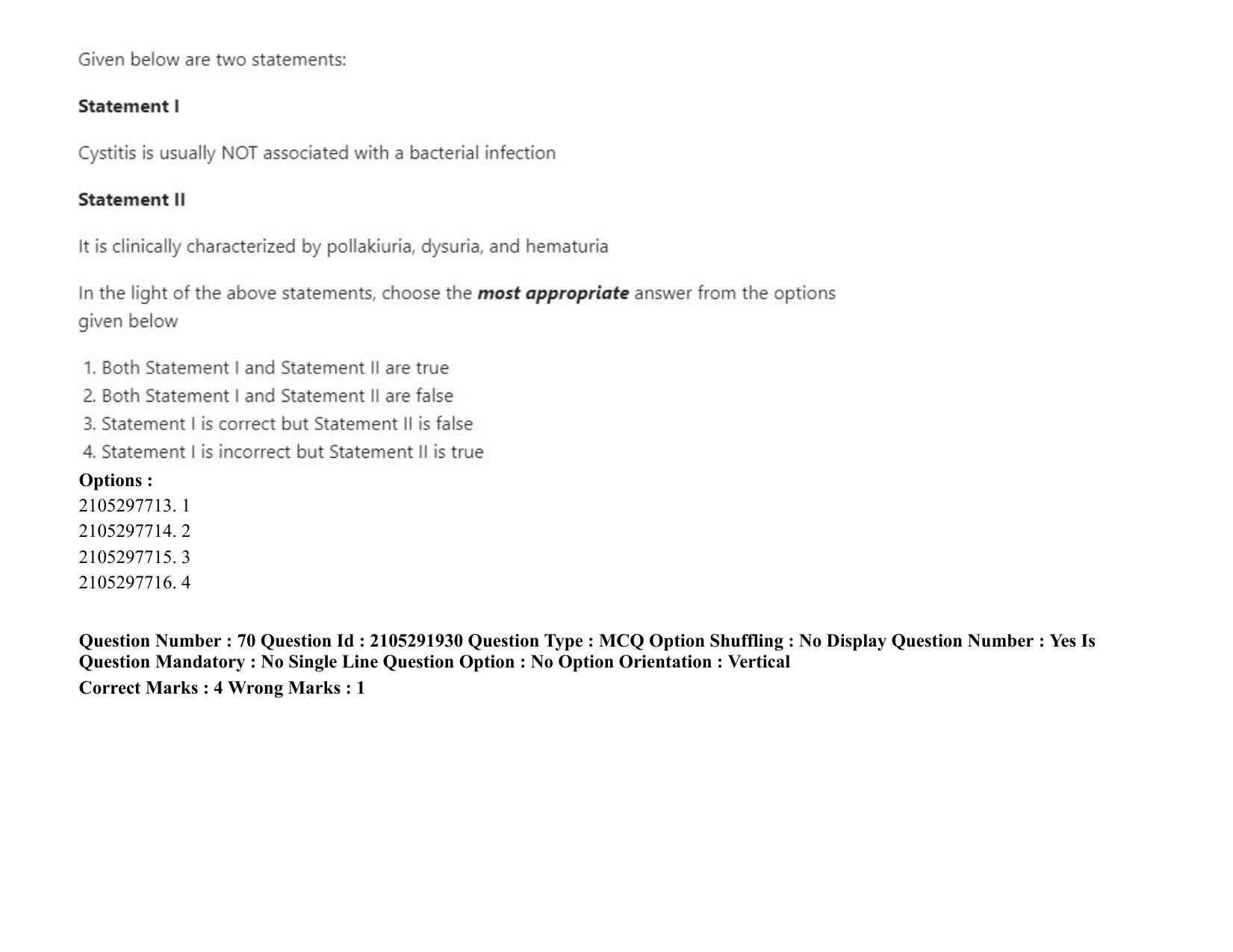 ICAR AIEEA PG 2020 VETERINARY SCIENCE Question Paper - Page 47