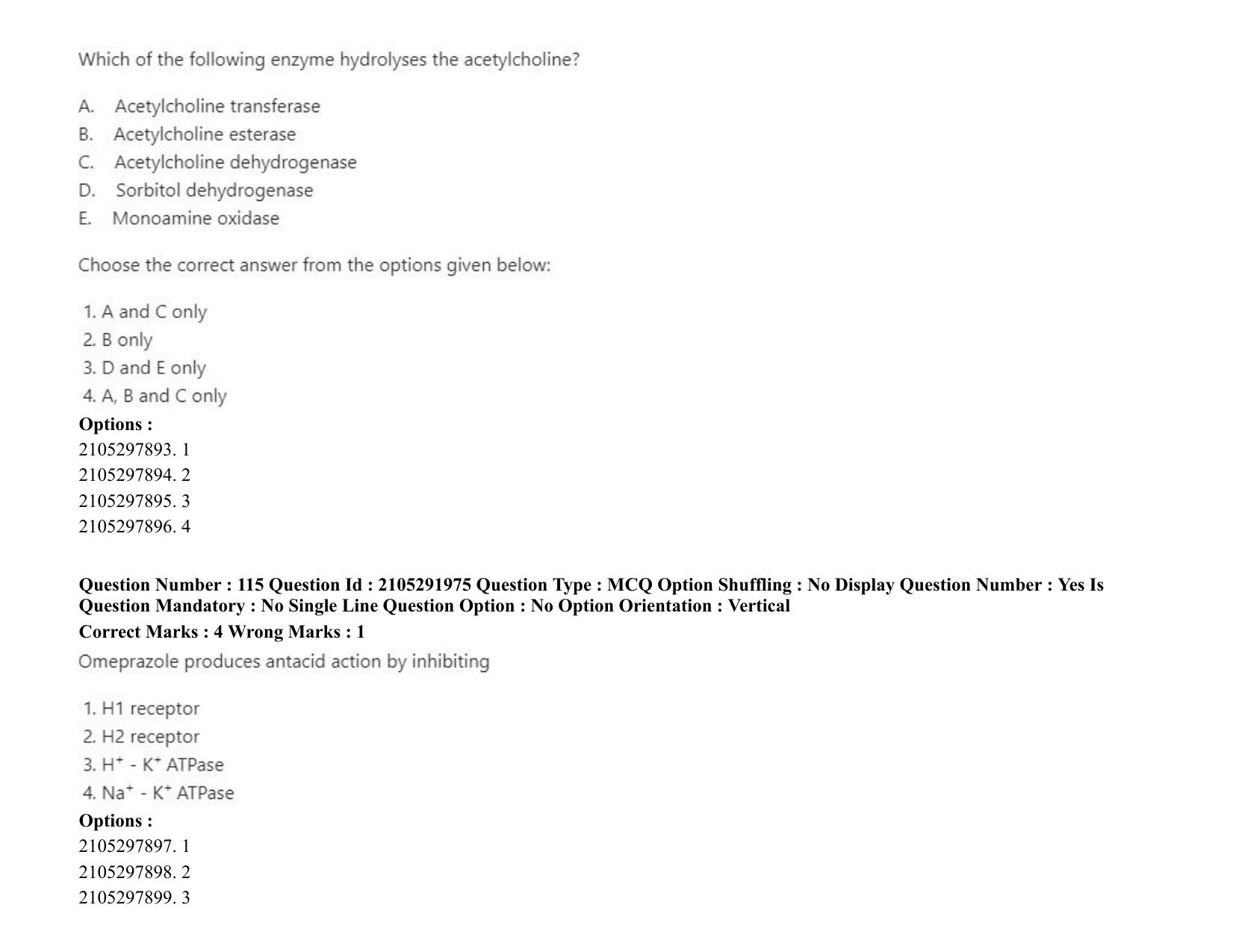 ICAR AIEEA PG 2020 VETERINARY SCIENCE Question Paper - Page 77