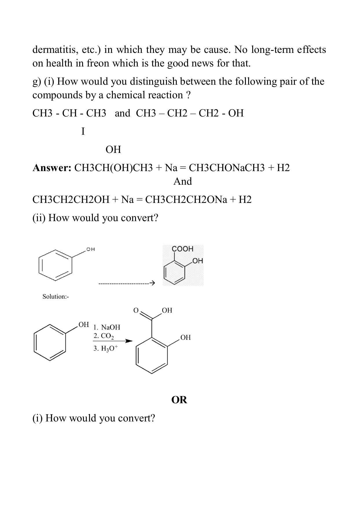 West Bengal Board Class 12 Chemistry 2018 Question Paper - Page 8