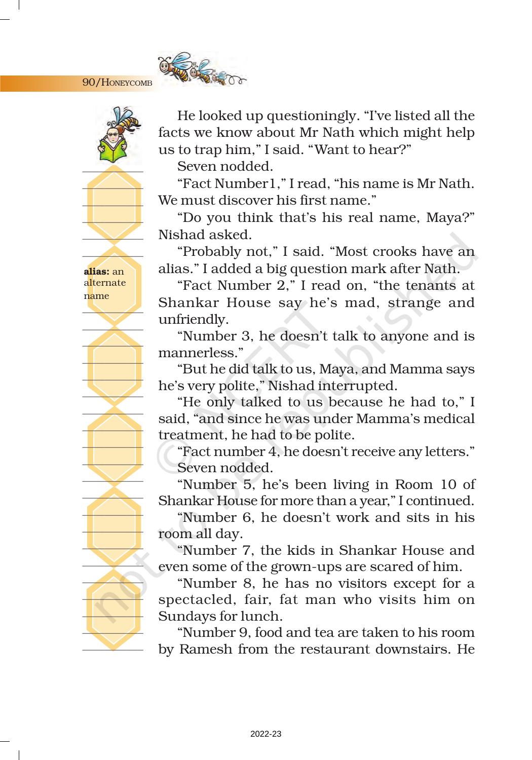 NCERT Book for Class 7 English (Honeycomb): Chapter 6-Expert Detectives - Page 6