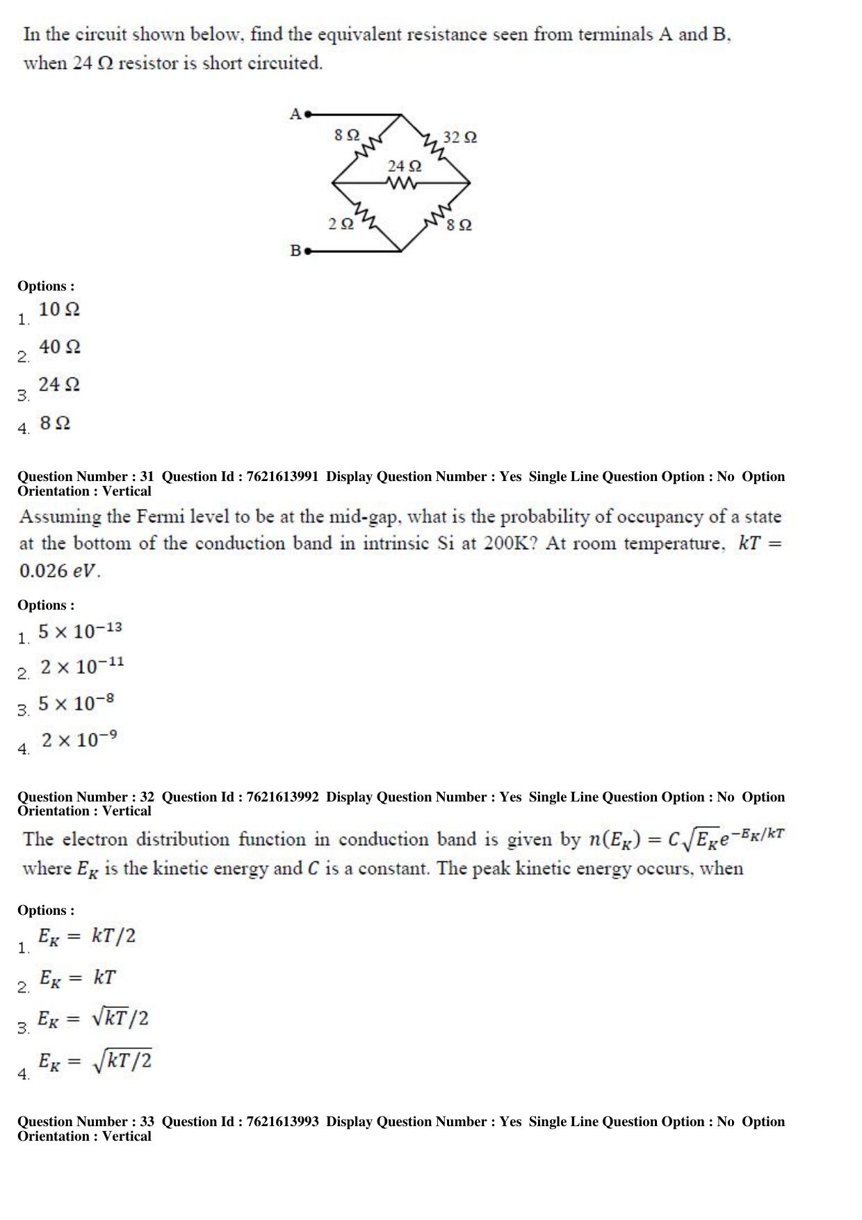 TS PGECET 2017: Electronics & Communication Engineering Question Papers - Page 11