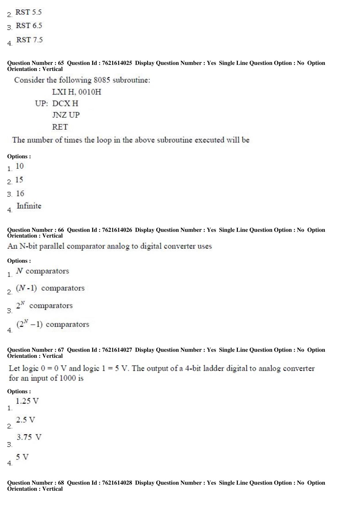 TS PGECET 2017: Electronics & Communication Engineering Question Papers - Page 23