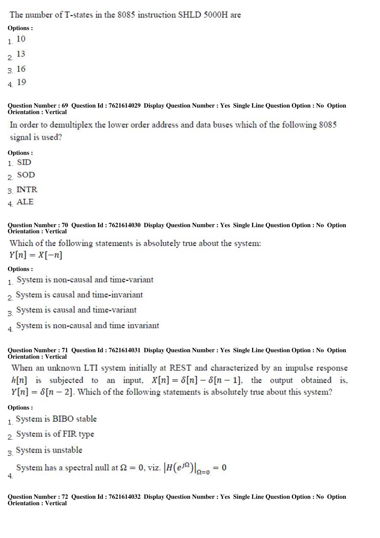TS PGECET 2017: Electronics & Communication Engineering Question Papers - Page 24