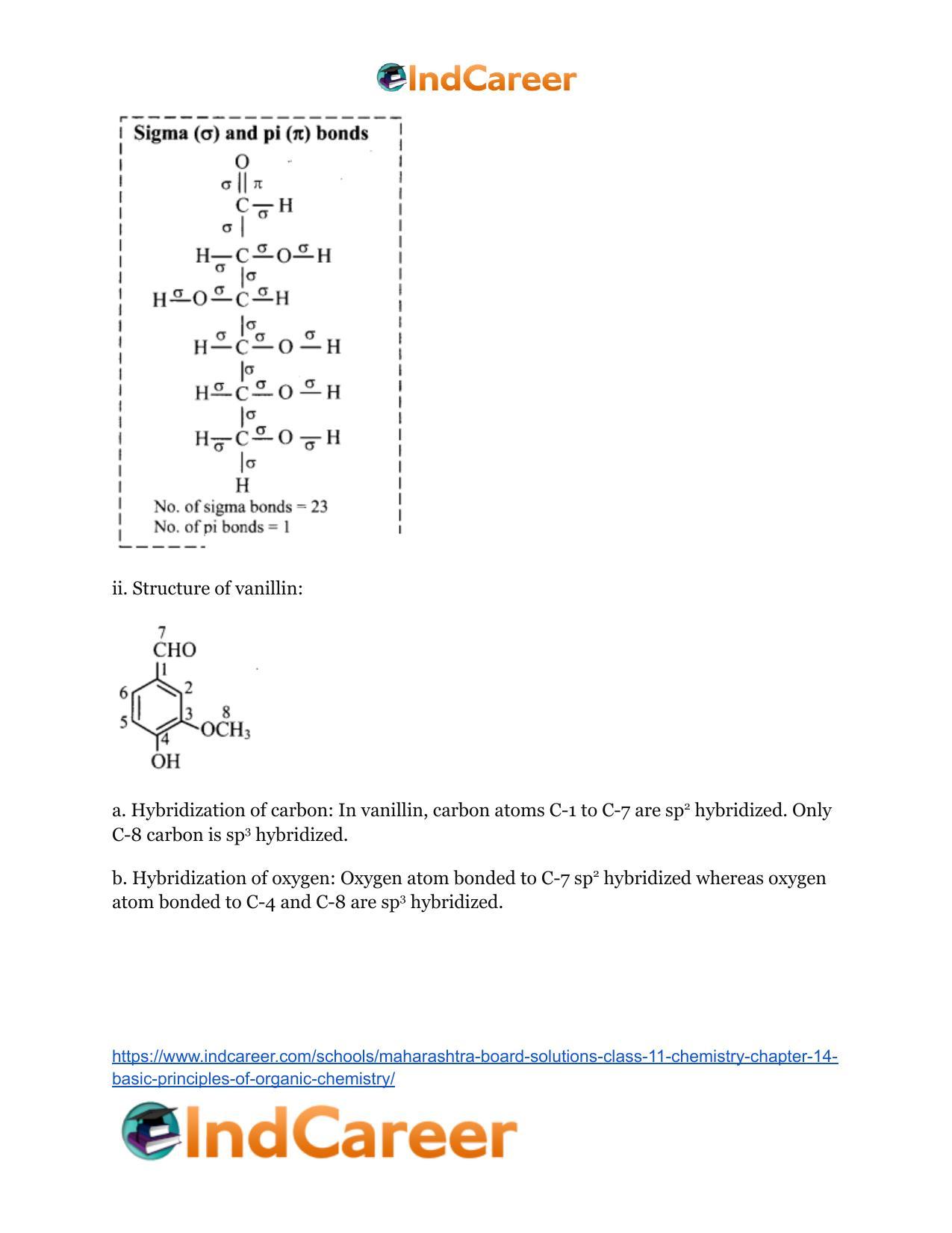 Maharashtra Board Solutions Class 11-Chemistry: Chapter 14- Basic Principles of Organic Chemistry - Page 28
