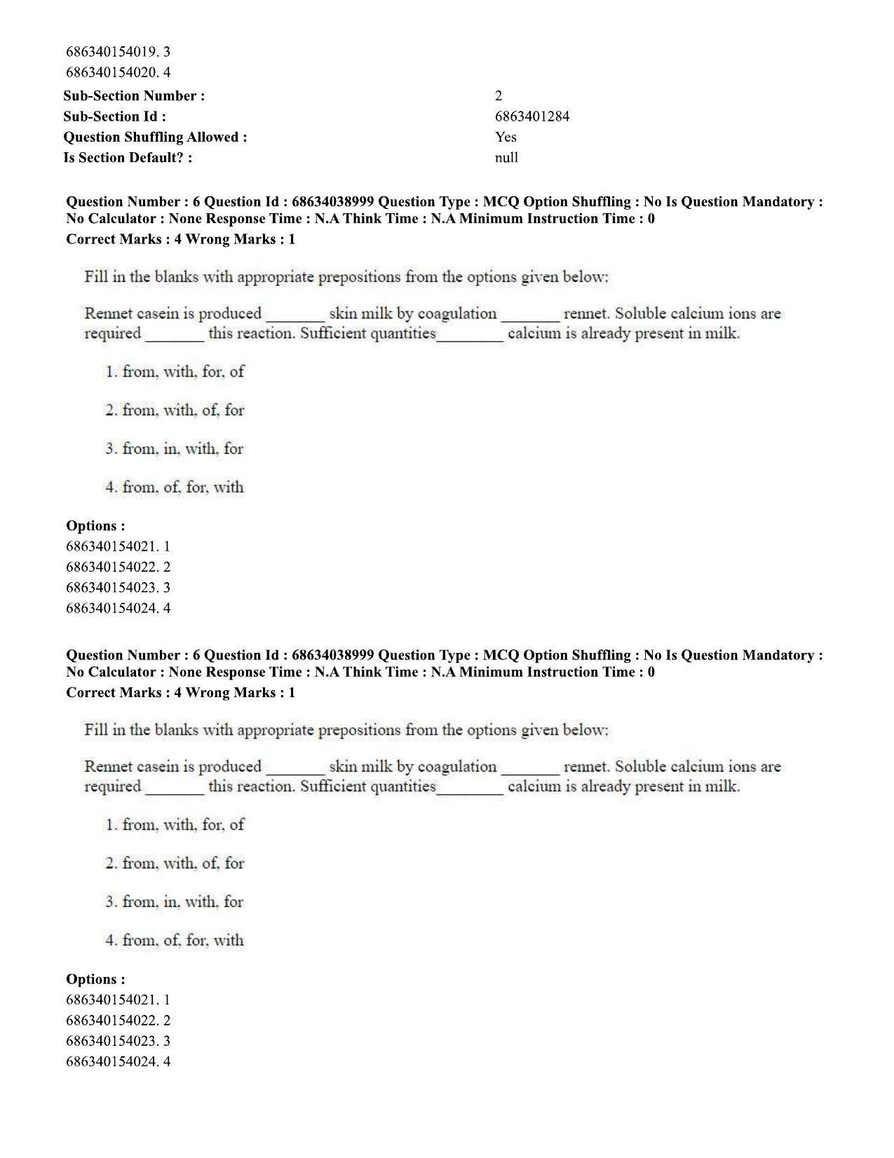 CUET PG 2023: COQP15 – M.Ed. (Eng) - Shift 2 (25-06-2023) Question Paper - Page 7