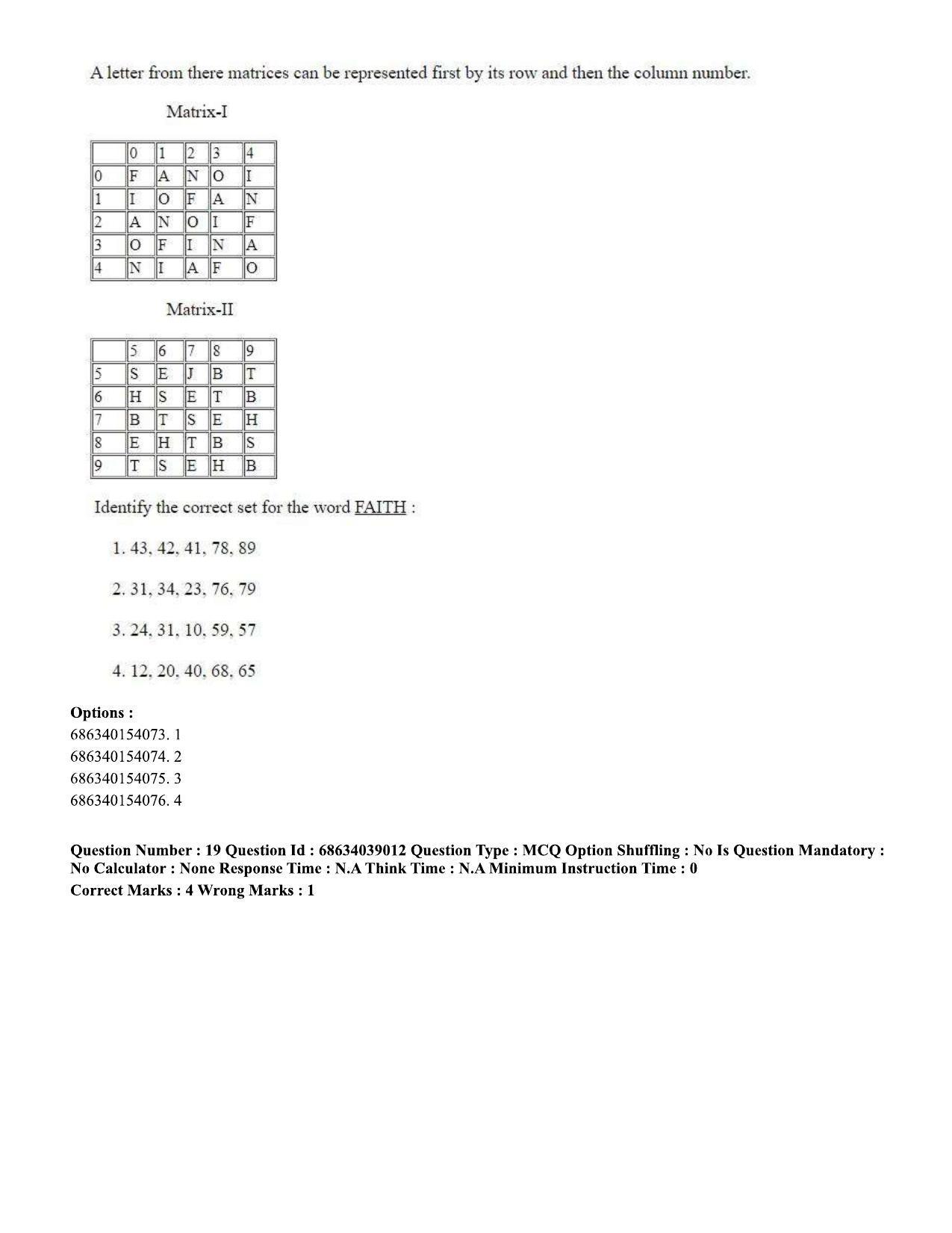 CUET PG 2023: COQP15 – M.Ed. (Eng) - Shift 2 (25-06-2023) Question Paper - Page 20