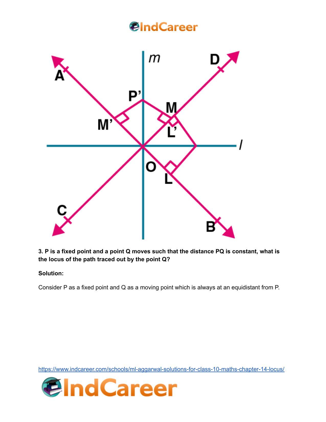 ML Aggarwal Solutions for Class 10 Maths Chapter 14- Locus - Page 5
