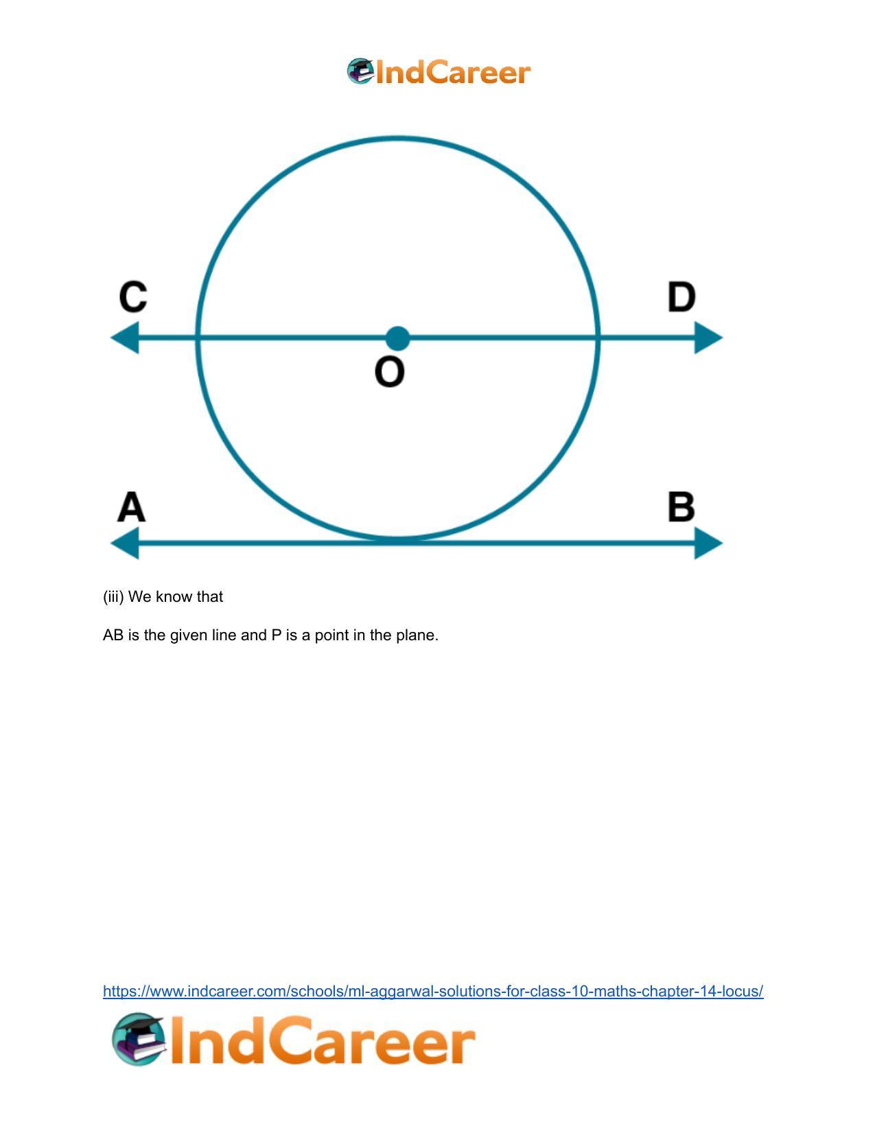 ML Aggarwal Solutions for Class 10 Maths Chapter 14- Locus - Page 17