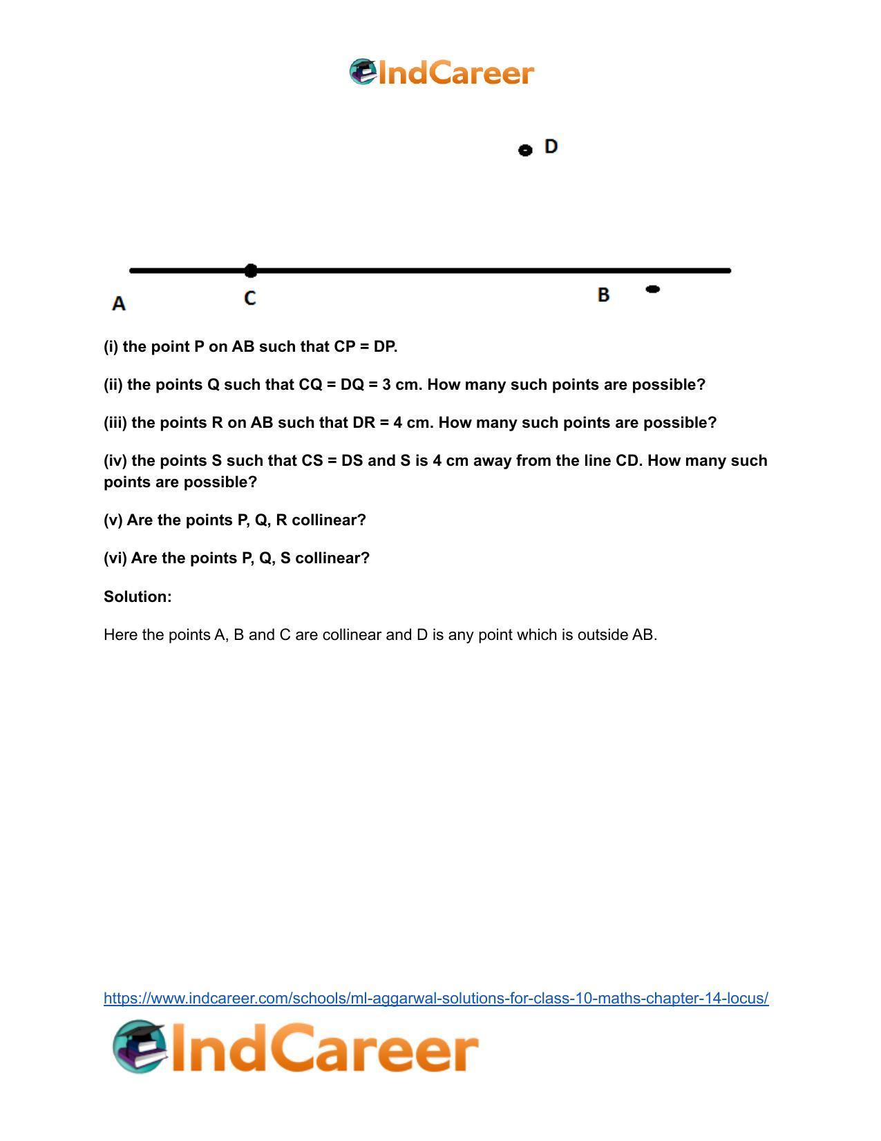 ML Aggarwal Solutions for Class 10 Maths Chapter 14- Locus - Page 31