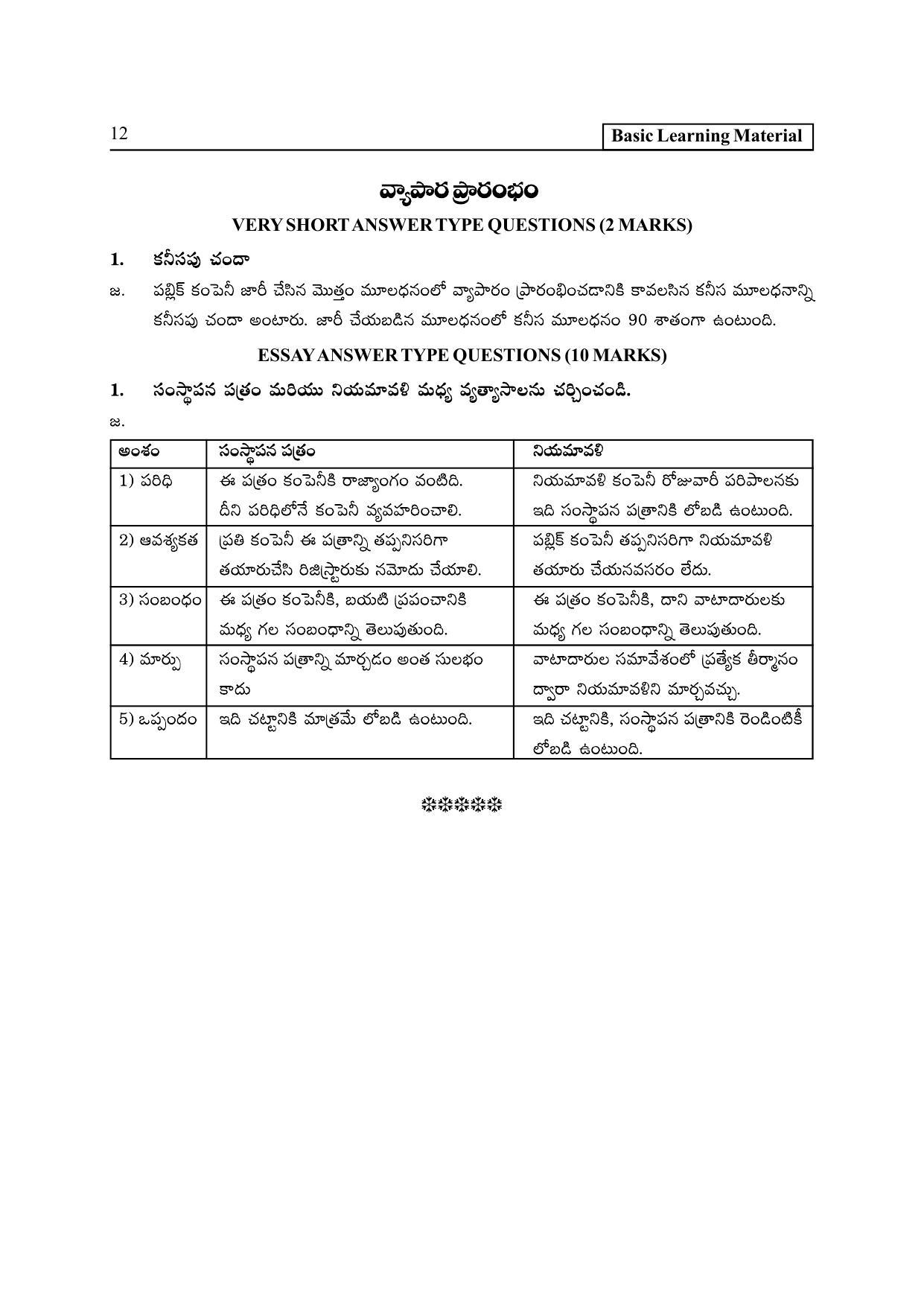 TS SCERT Inter 2nd Year Commerce &Accts I yr Path 1 (Telugu Medium) Text Book - Page 17