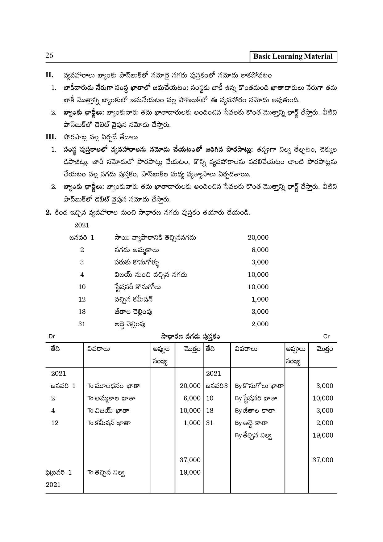 TS SCERT Inter 2nd Year Commerce &Accts I yr Path 1 (Telugu Medium) Text Book - Page 31