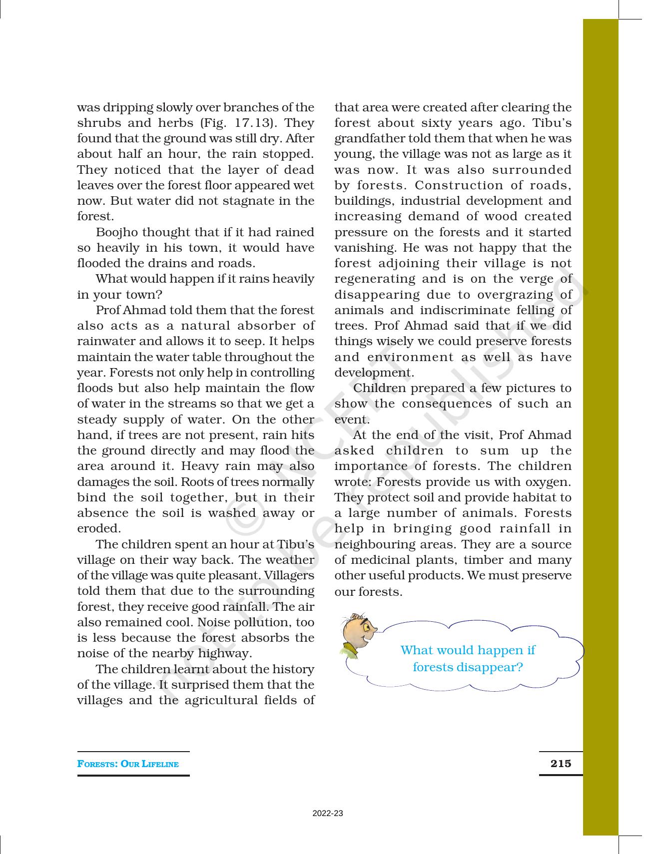 NCERT Book for Class 7 Science: Chapter 17-Forests: Our Lifeline - Page 10