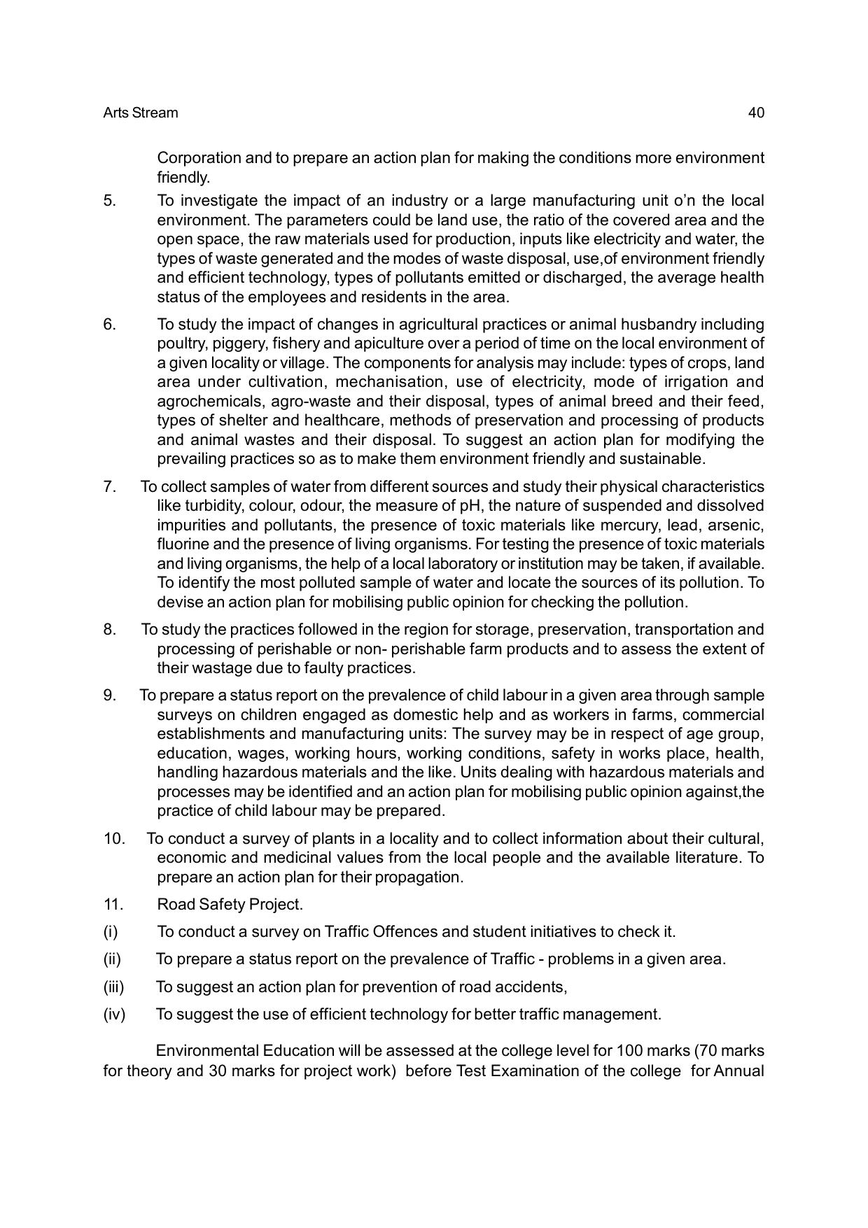 Odisha Board Class 12 Syllabus for Arts - Page 40
