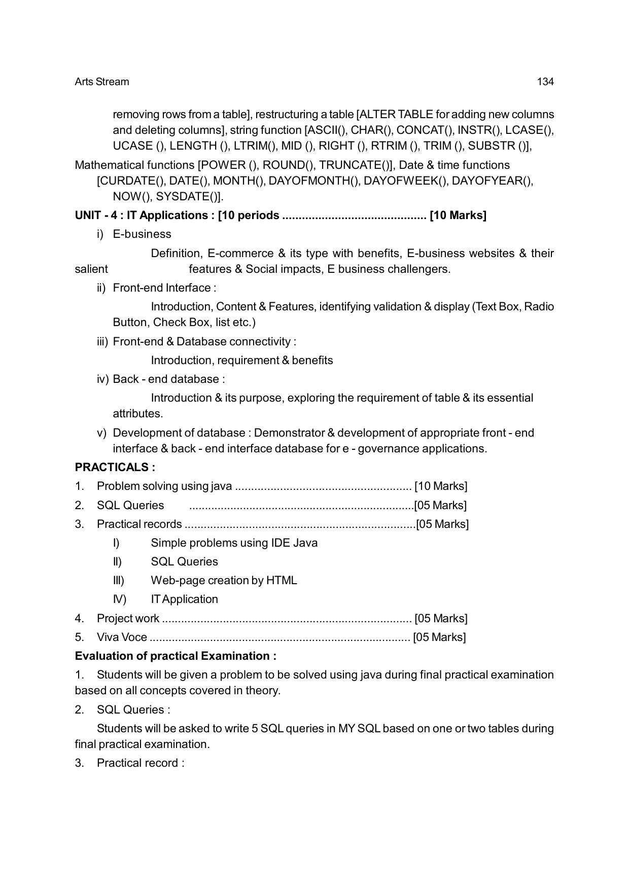 Odisha Board Class 12 Syllabus for Arts - Page 134