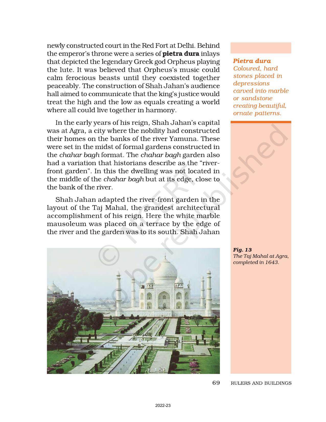 NCERT Book for Class 7 Social Science(History): Chapter 5-Rulers and Buildings - Page 10